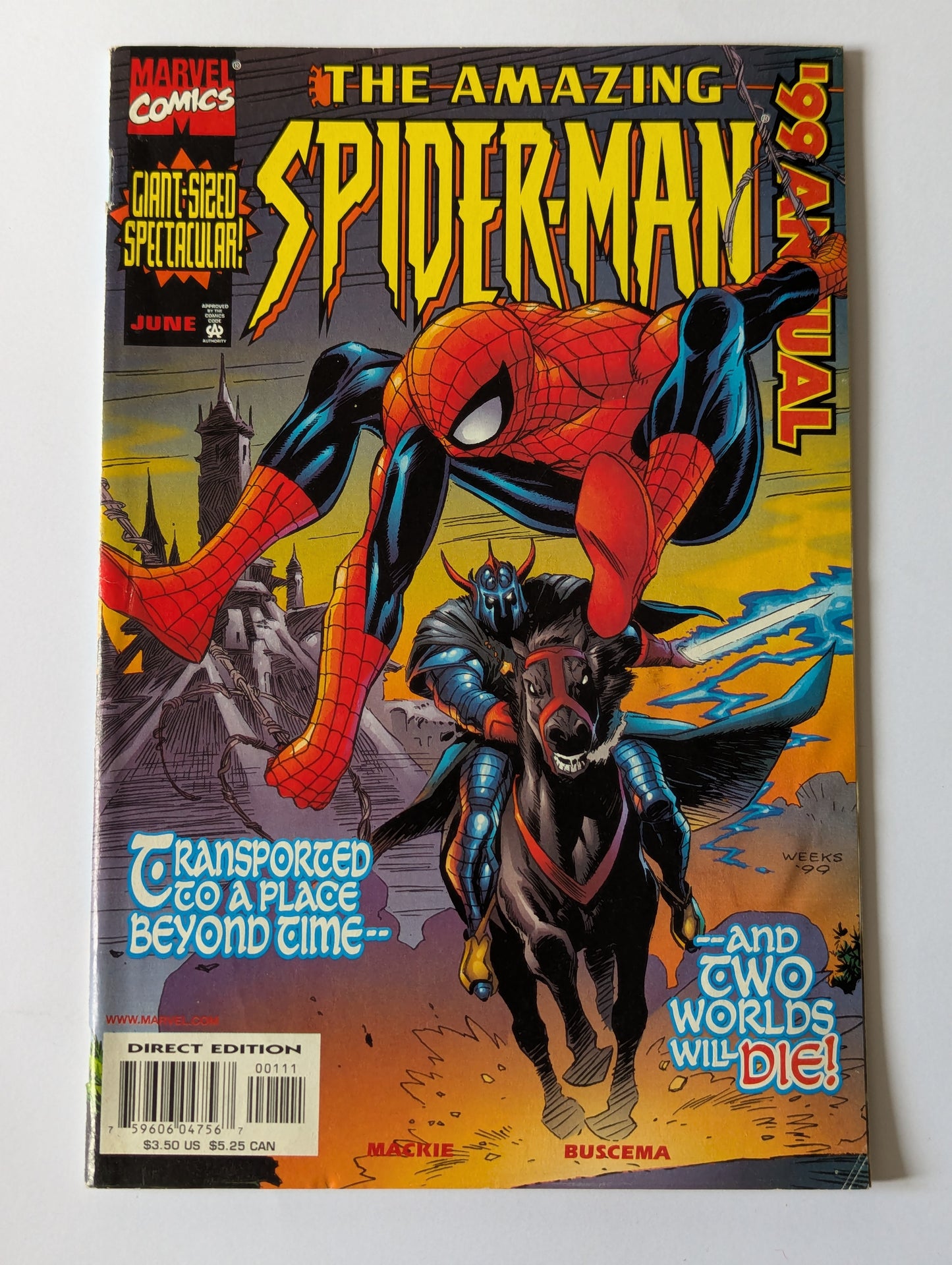 Amazing Spider-Man Annual 99 Marvel Comic Book