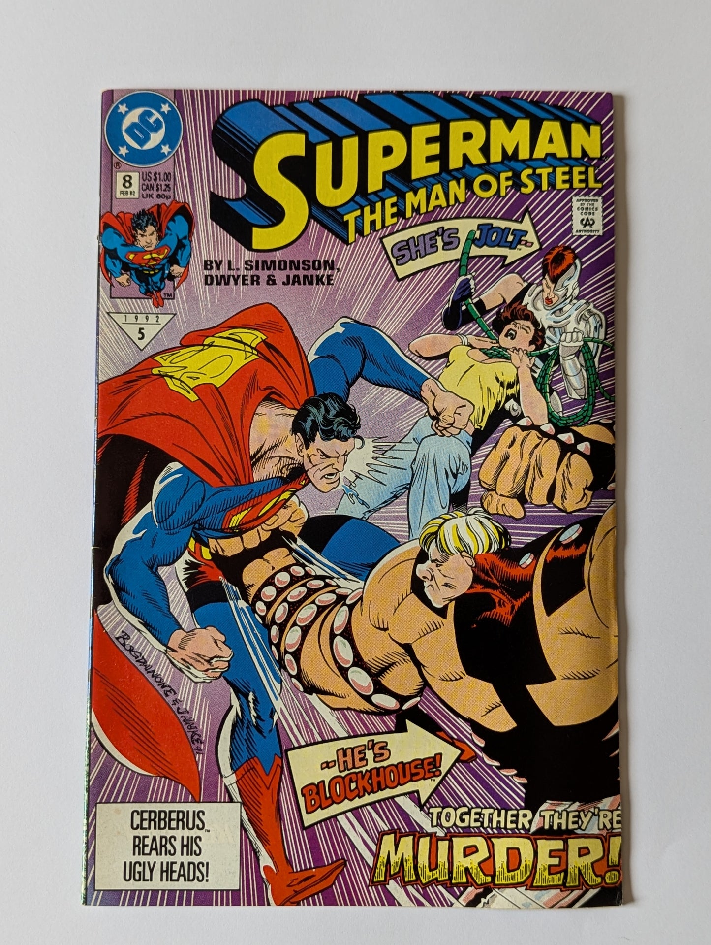 Superman: The Man of Steel #8
