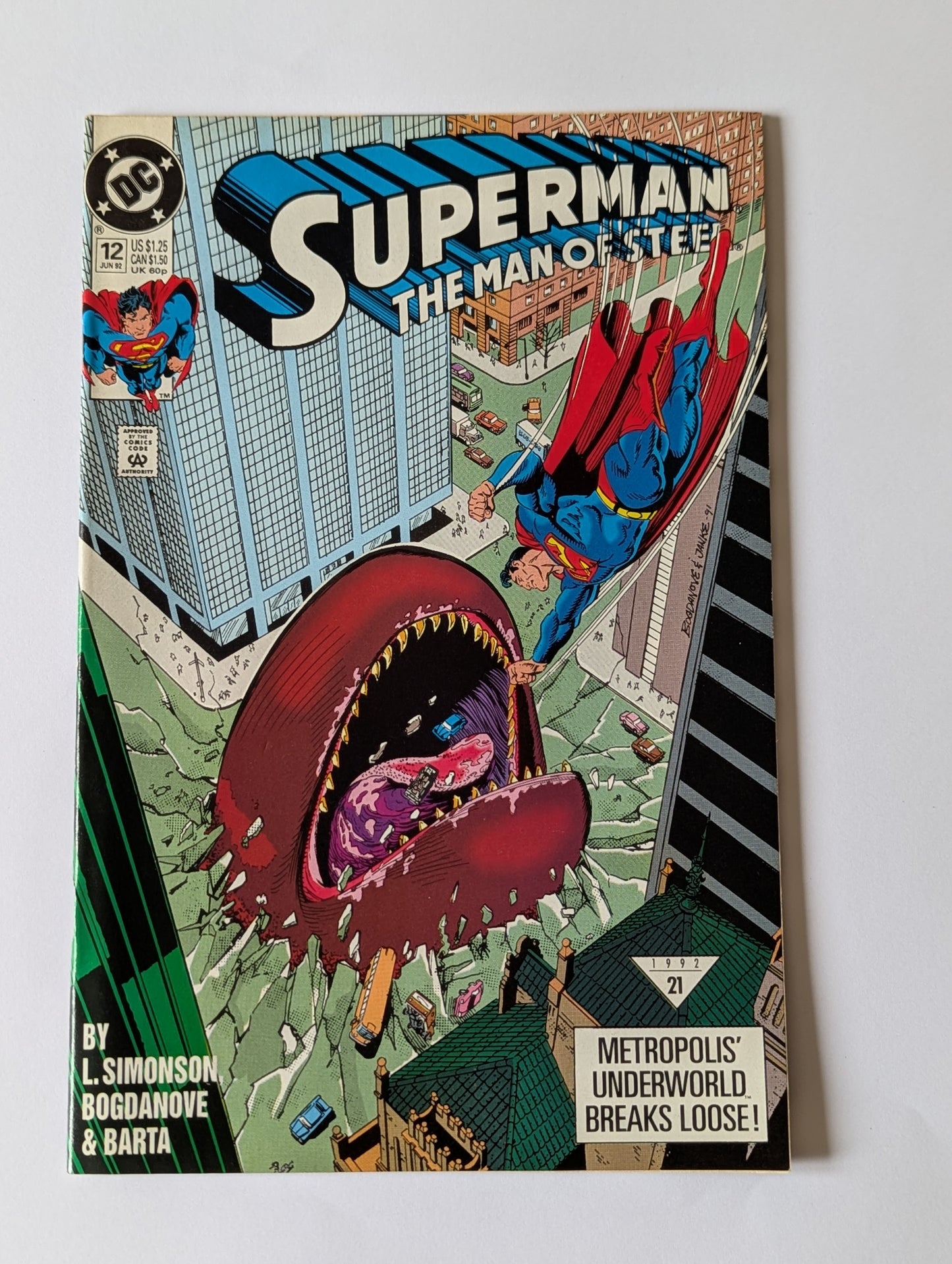 Superman: The Man of Steel #12