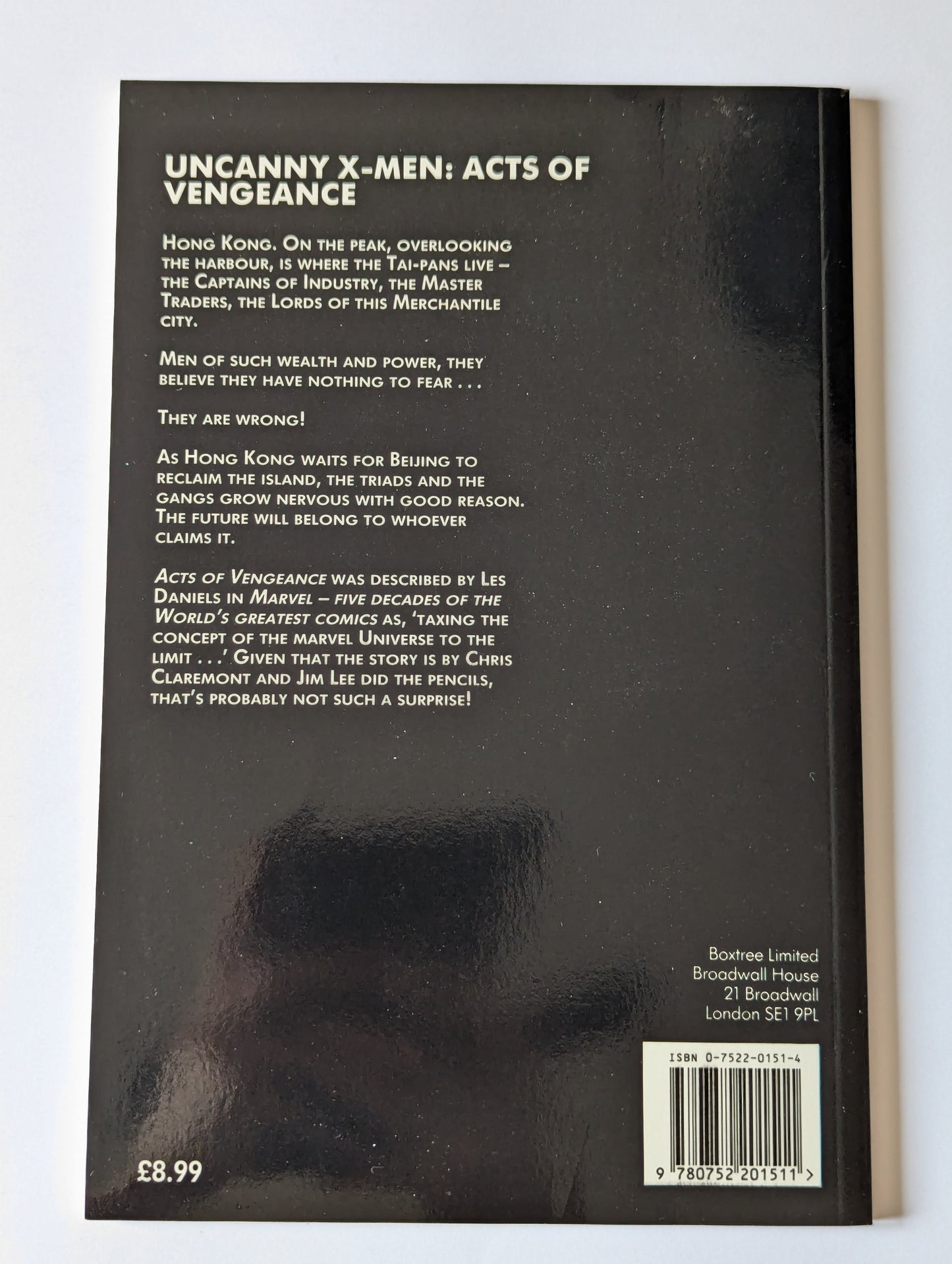 X-Men: Acts of Vengeance (Boxtree)