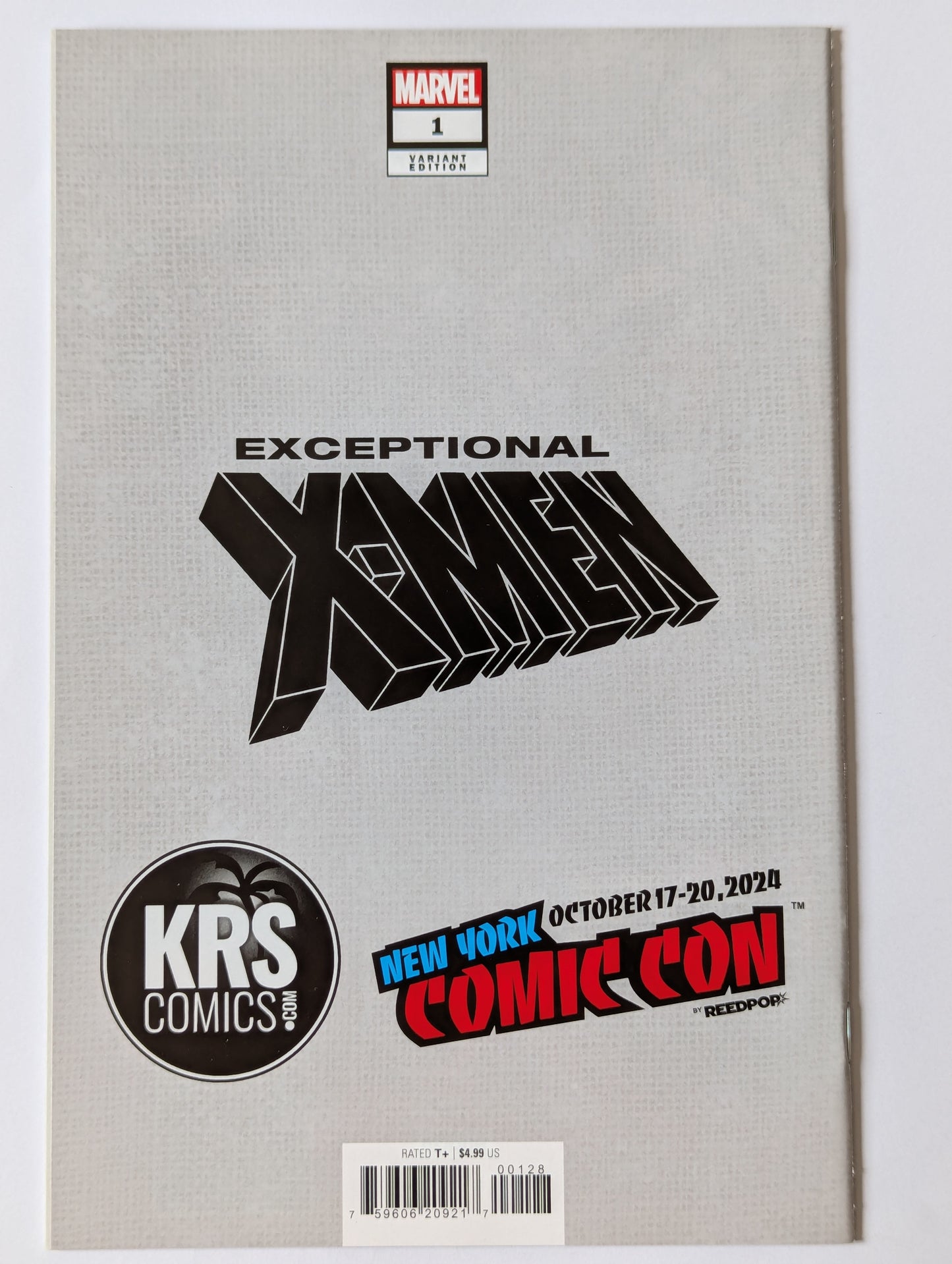 Exceptional X-Men #1 - Warren Louw NYCC Exclusive Virgin Variant
