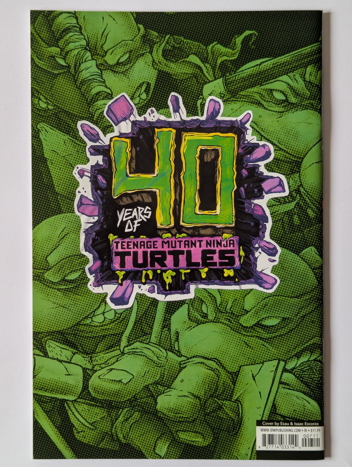 Teenage Mutant Ninja Turtles 40th Anniversary Comics Celebration #1 - Ecorza 1:10 Variant
