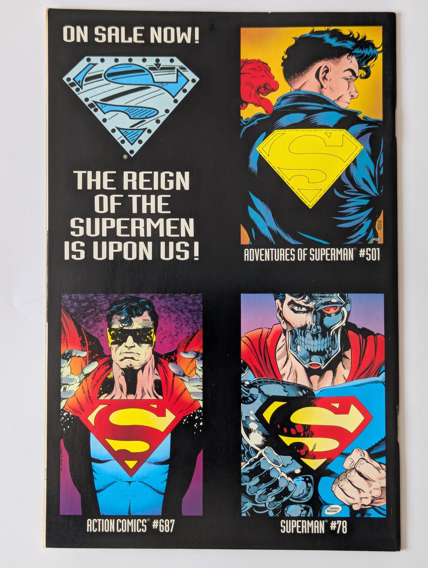 Superman: Man of Steel (1991 Series) #22