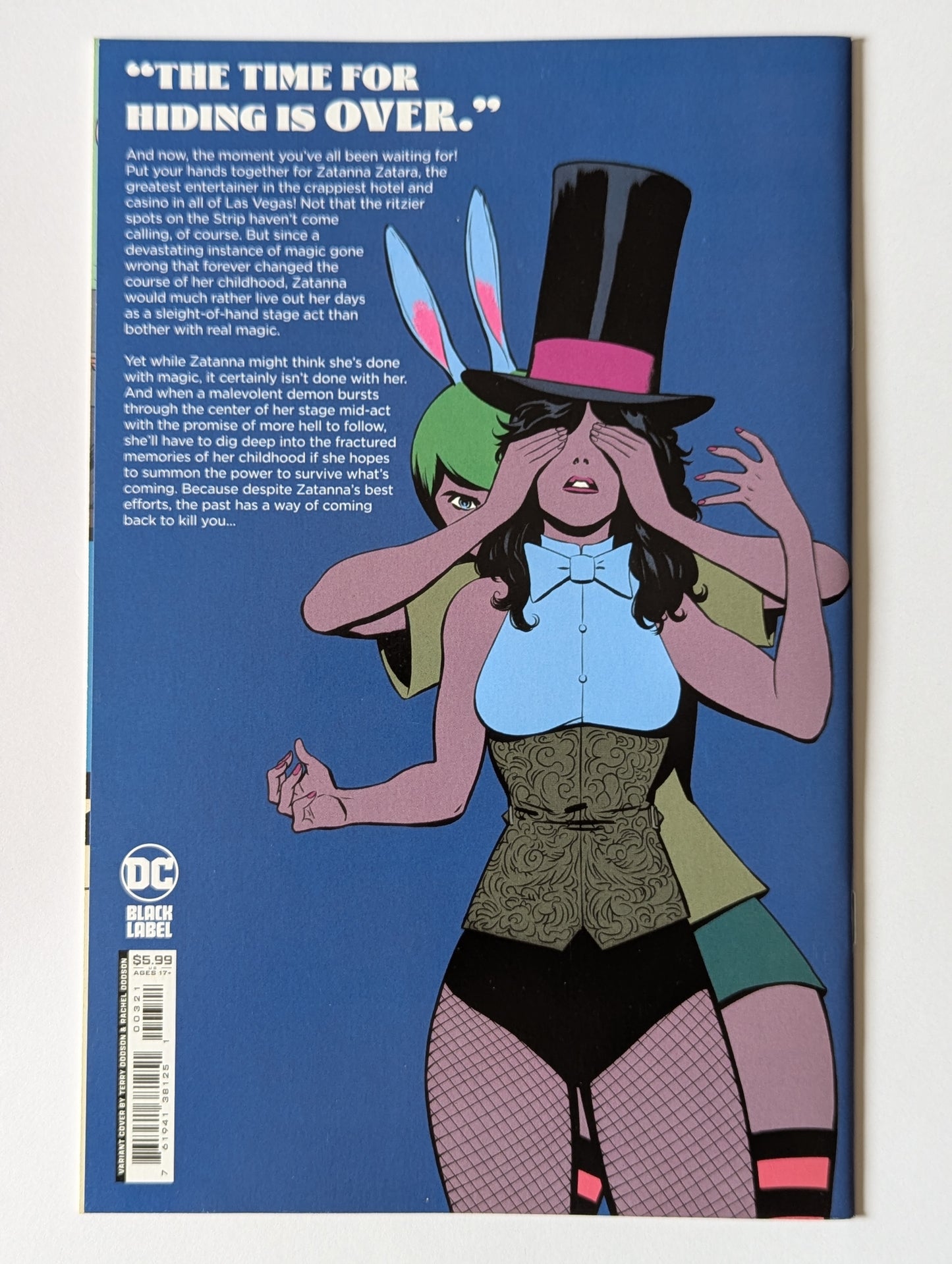 Zatanna: Bring Down the House #3 - Dodson Variant
