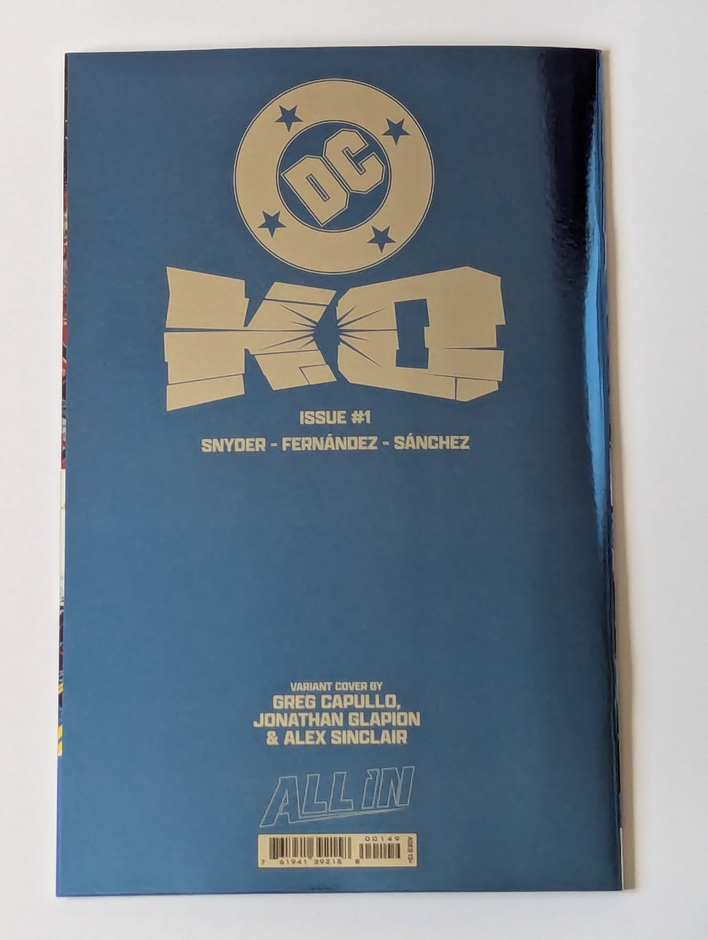DC K.O. #1 - Greg Capullo Blind Bag Foil Variant