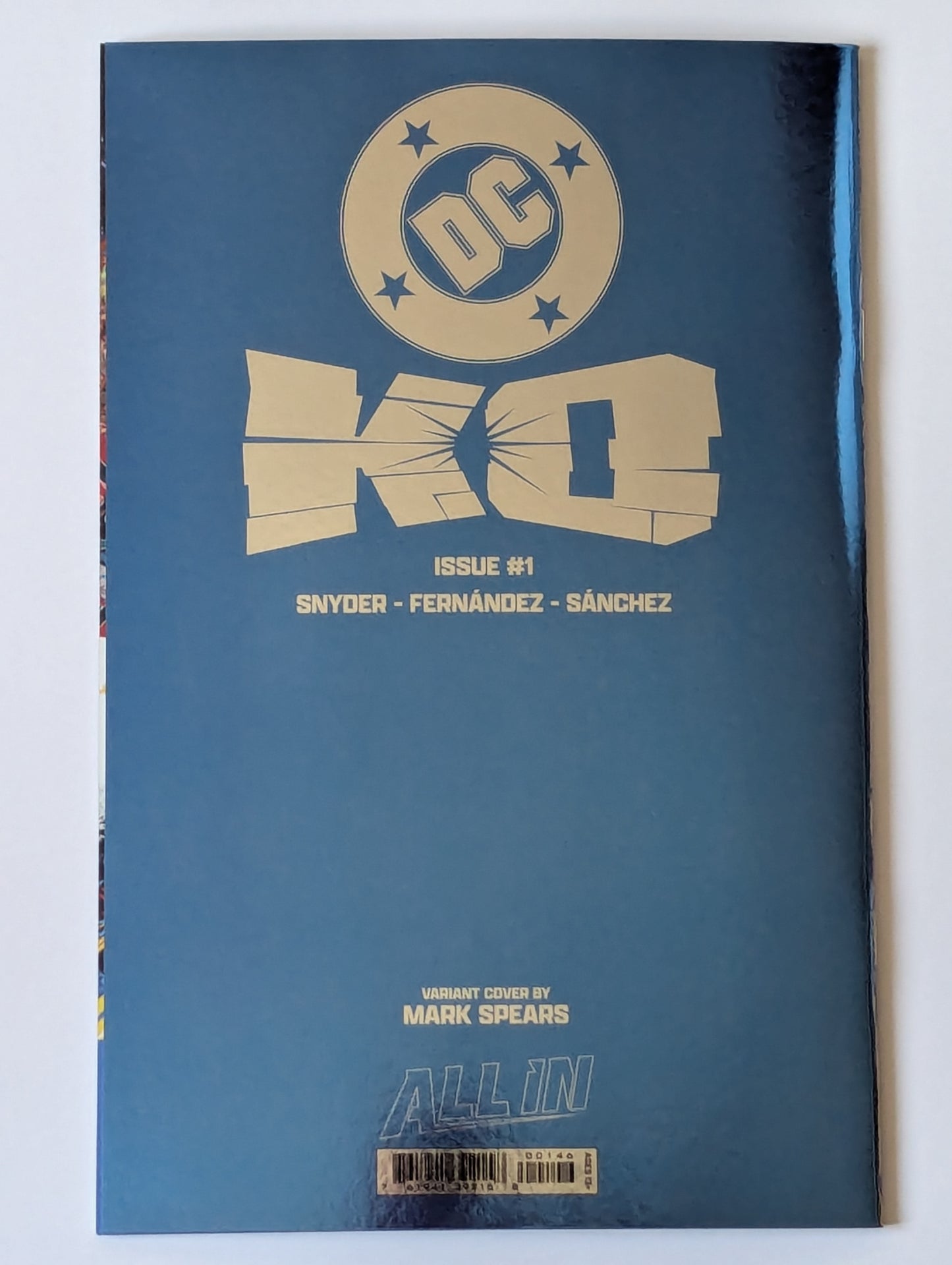 DC K.O. #1 - Mark Spears Blind Bag Foil Variant