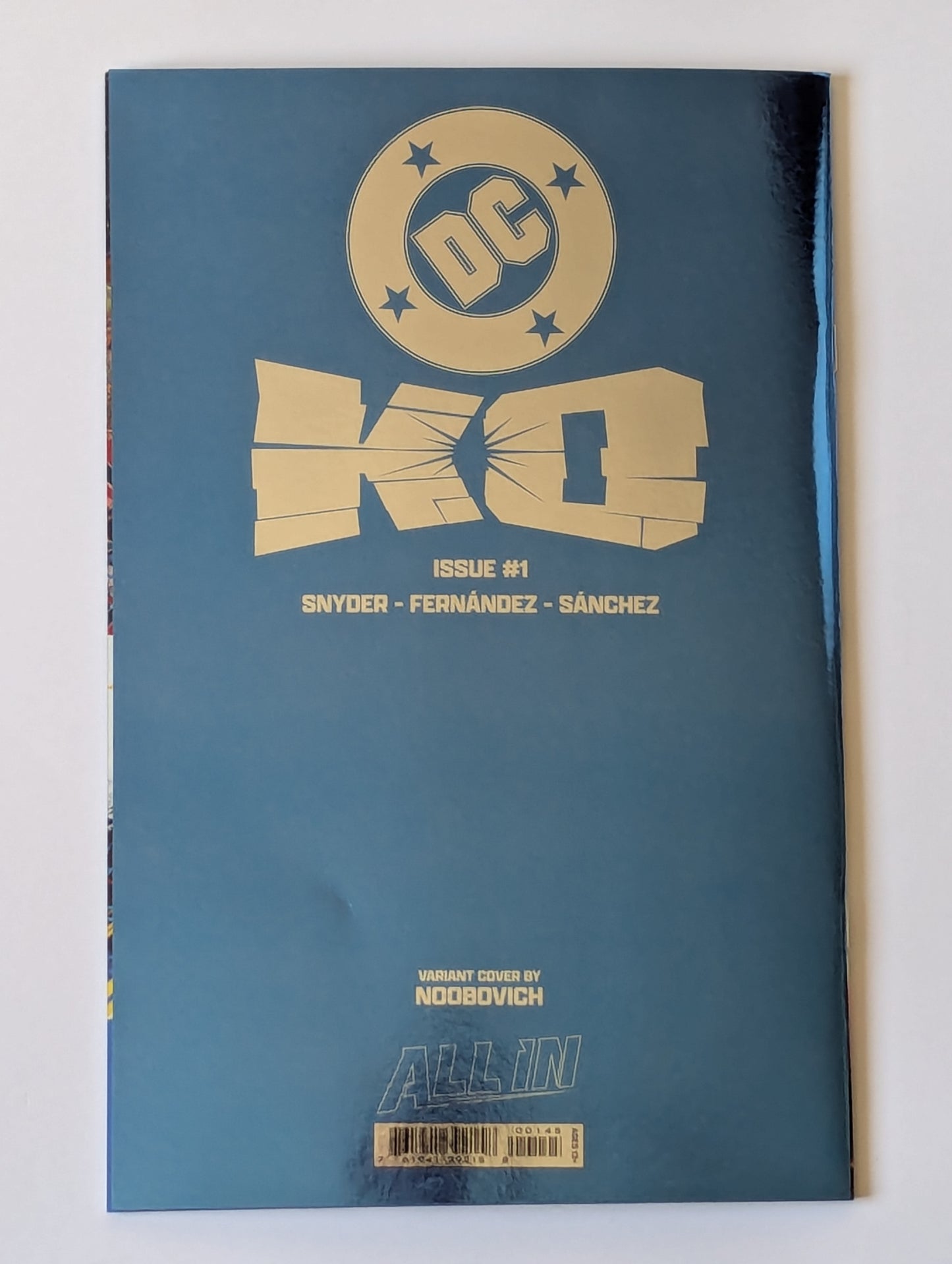 DC K.O. #1 - Noobovich Blind Bag Foil Variant