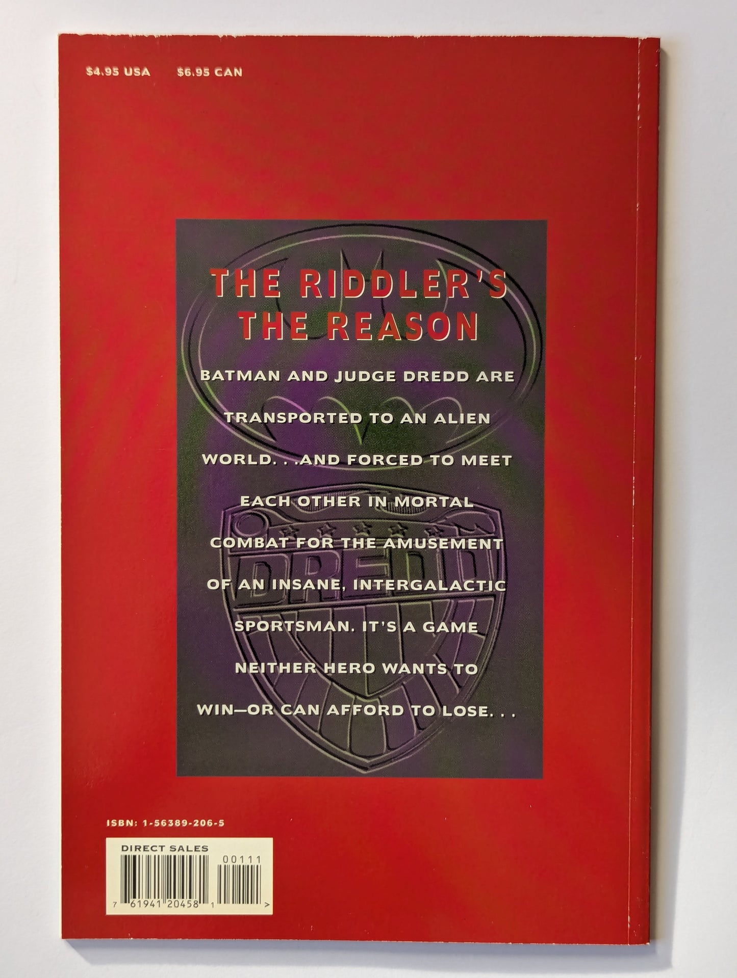 Batman / Judge Dredd: The Ultimate Riddle - TPB