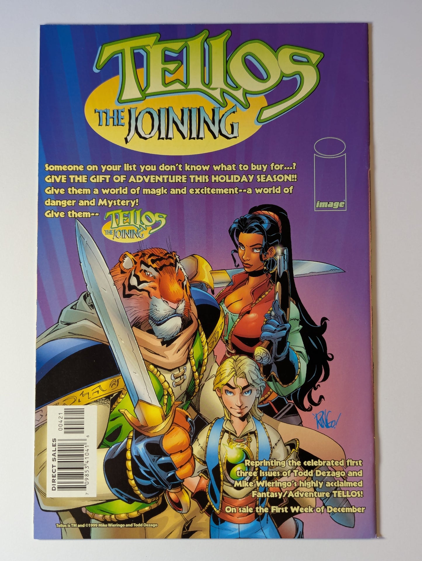 Tellos #4 (1999 Series) - Variant