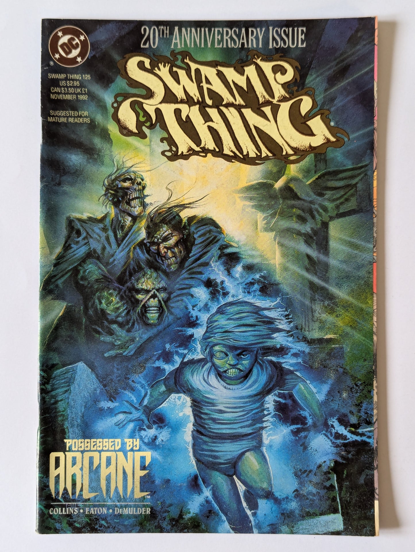 Saga of the Swamp Thing #121-125 (1982 Series) - Reader's Condition Set