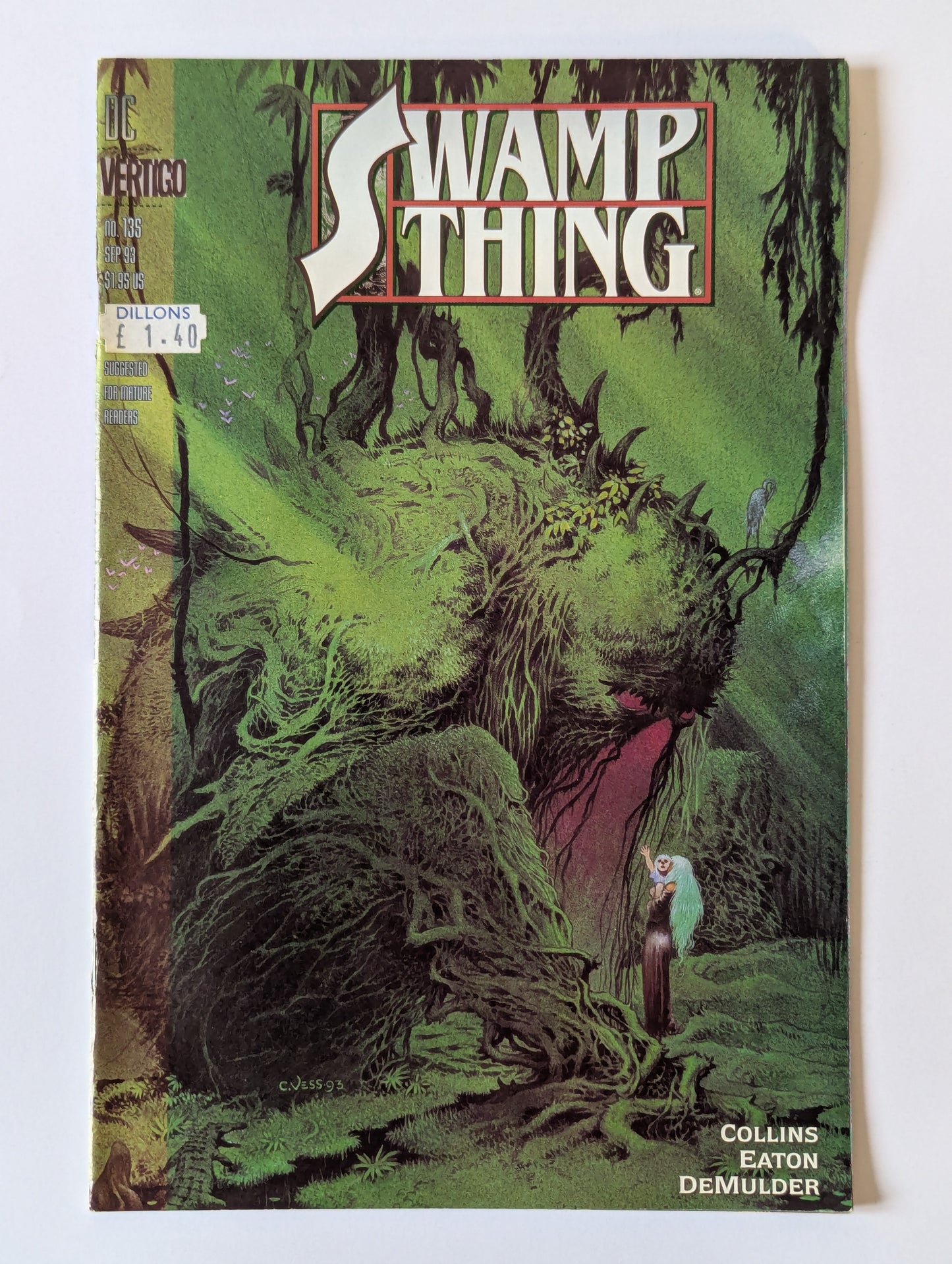 Saga of the Swamp Thing #131-135 (1982 Series) - Reader's Condition Set