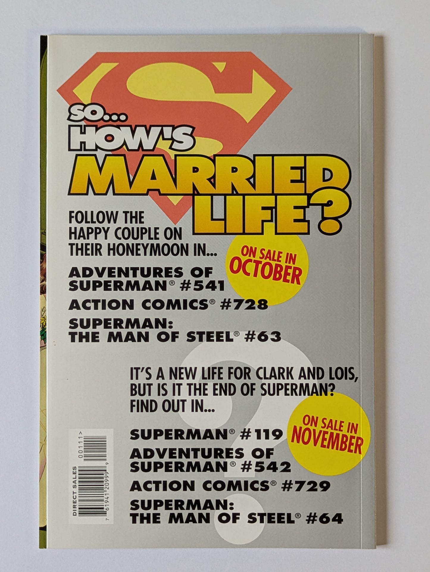 Superman: The Wedding Album #1