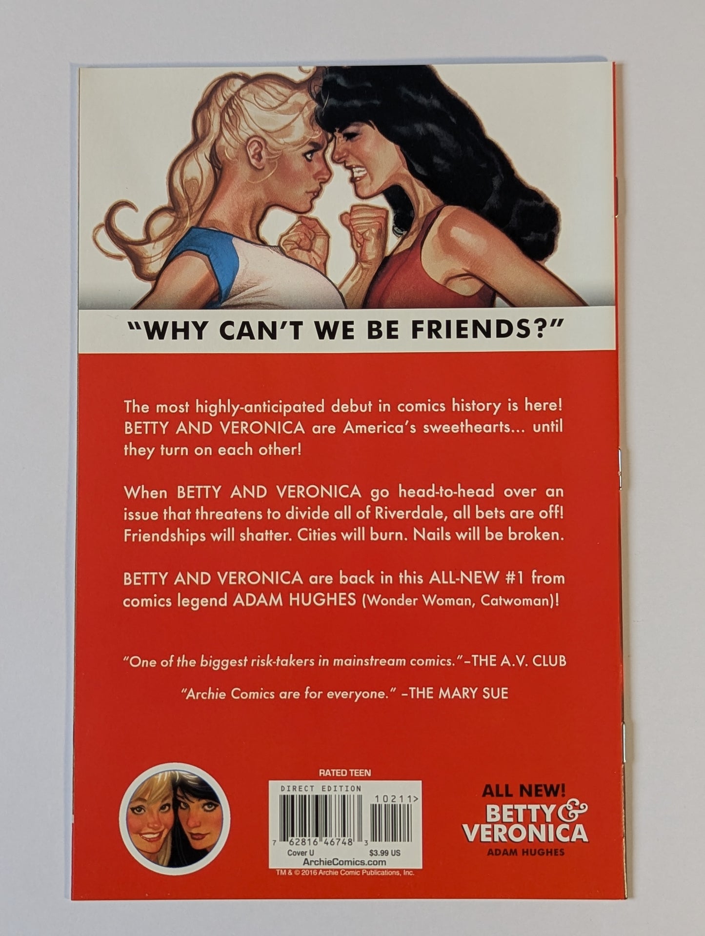 Betty & Veronica #1 (2016 Series) - Ryan Sook Variant