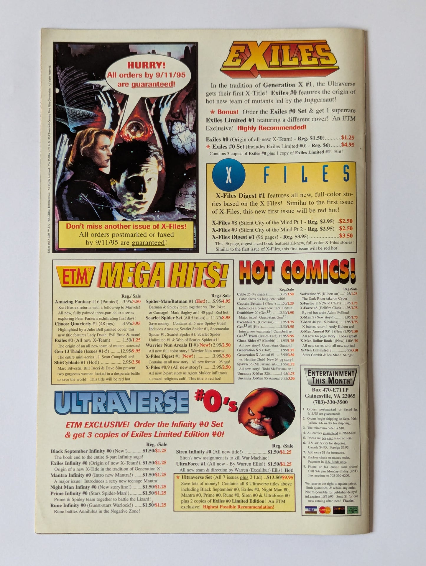 X-Files #8 (1994 Series)