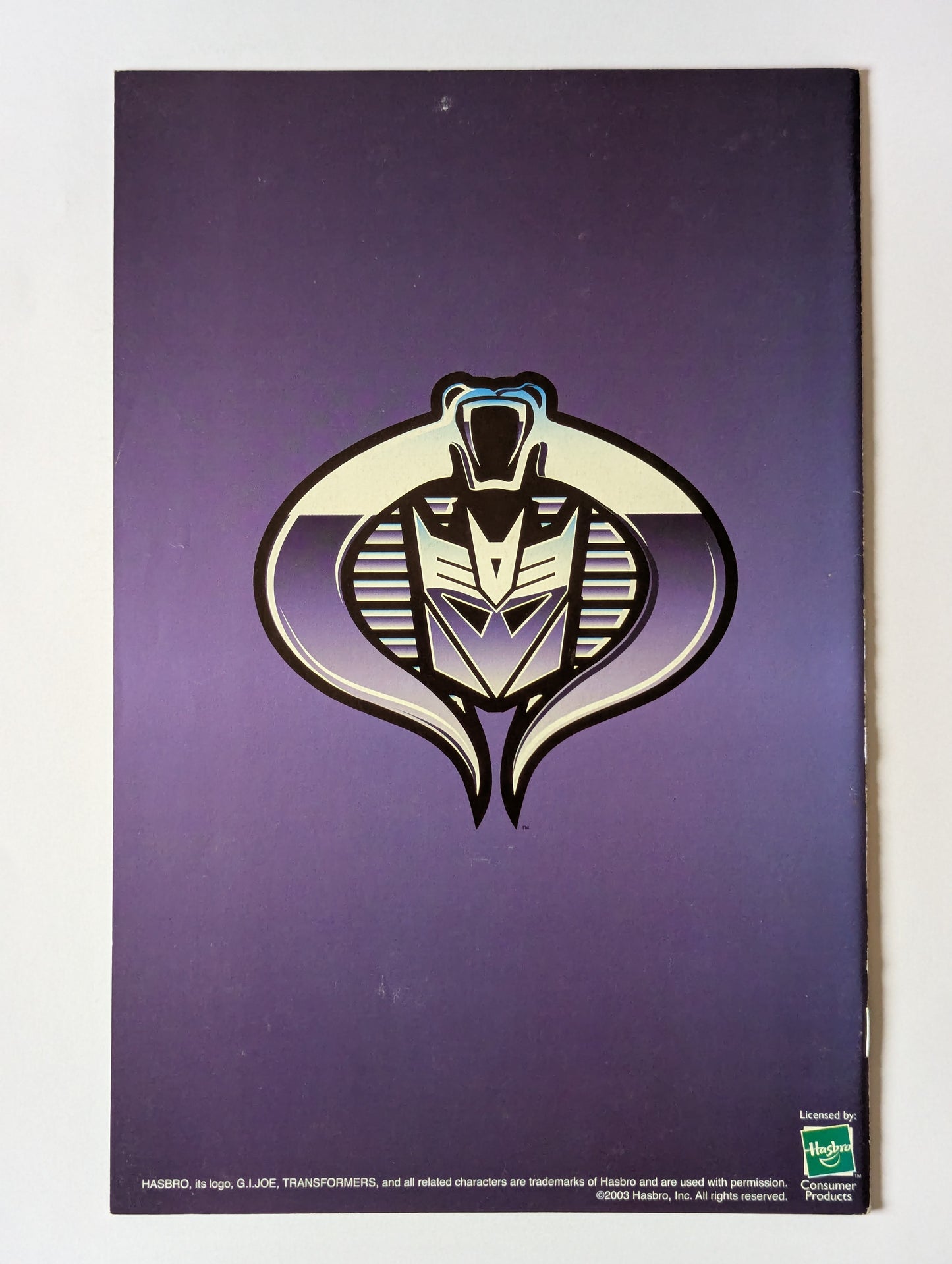 G.I. Joe vs Transformers #1 (2003 Series) - Variant