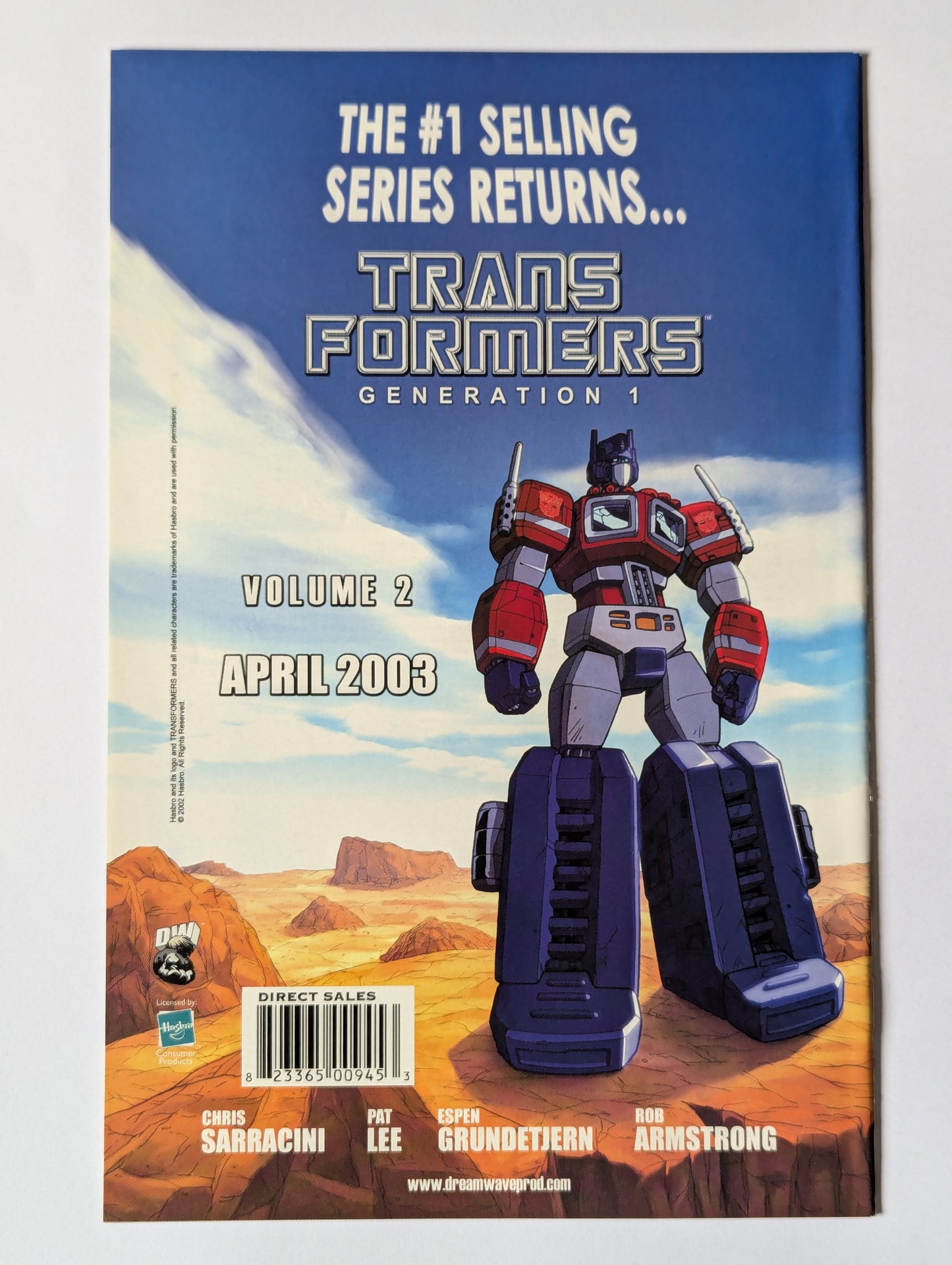 Transformers: The War Within #4 (2002 Series)