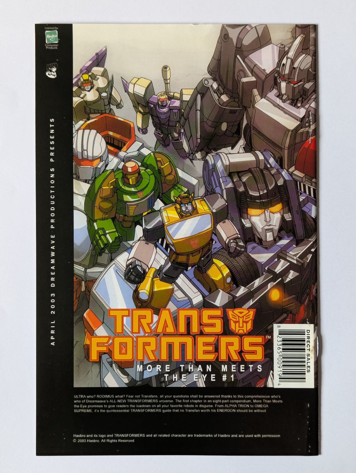 Transformers: The War Within #5 (2002 Series)