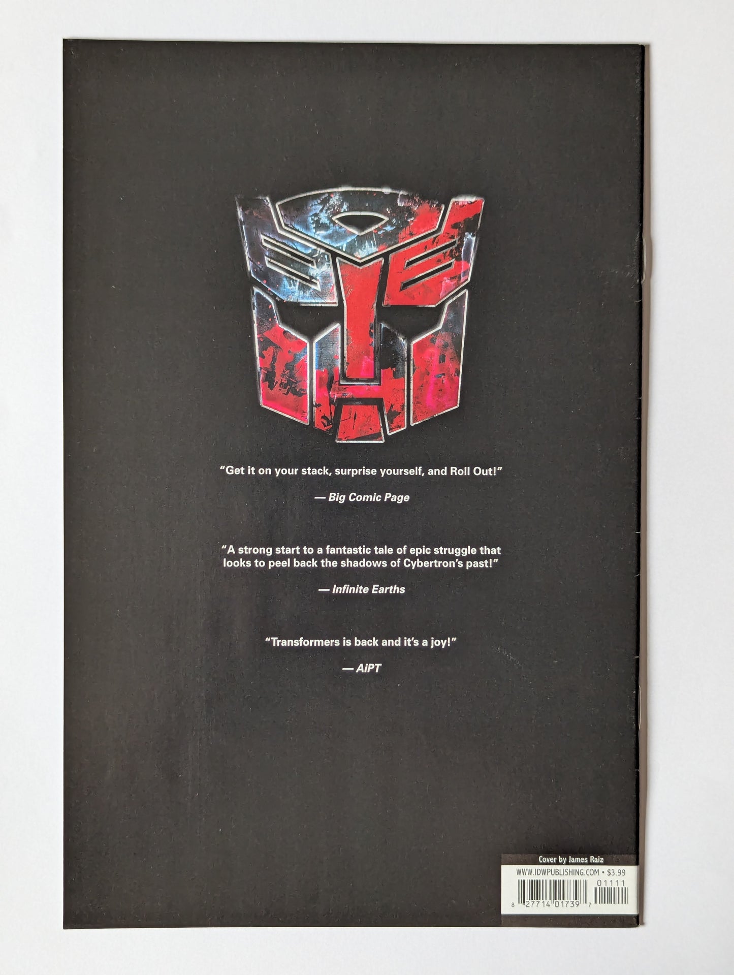 Transformers #1 (2019 Series)