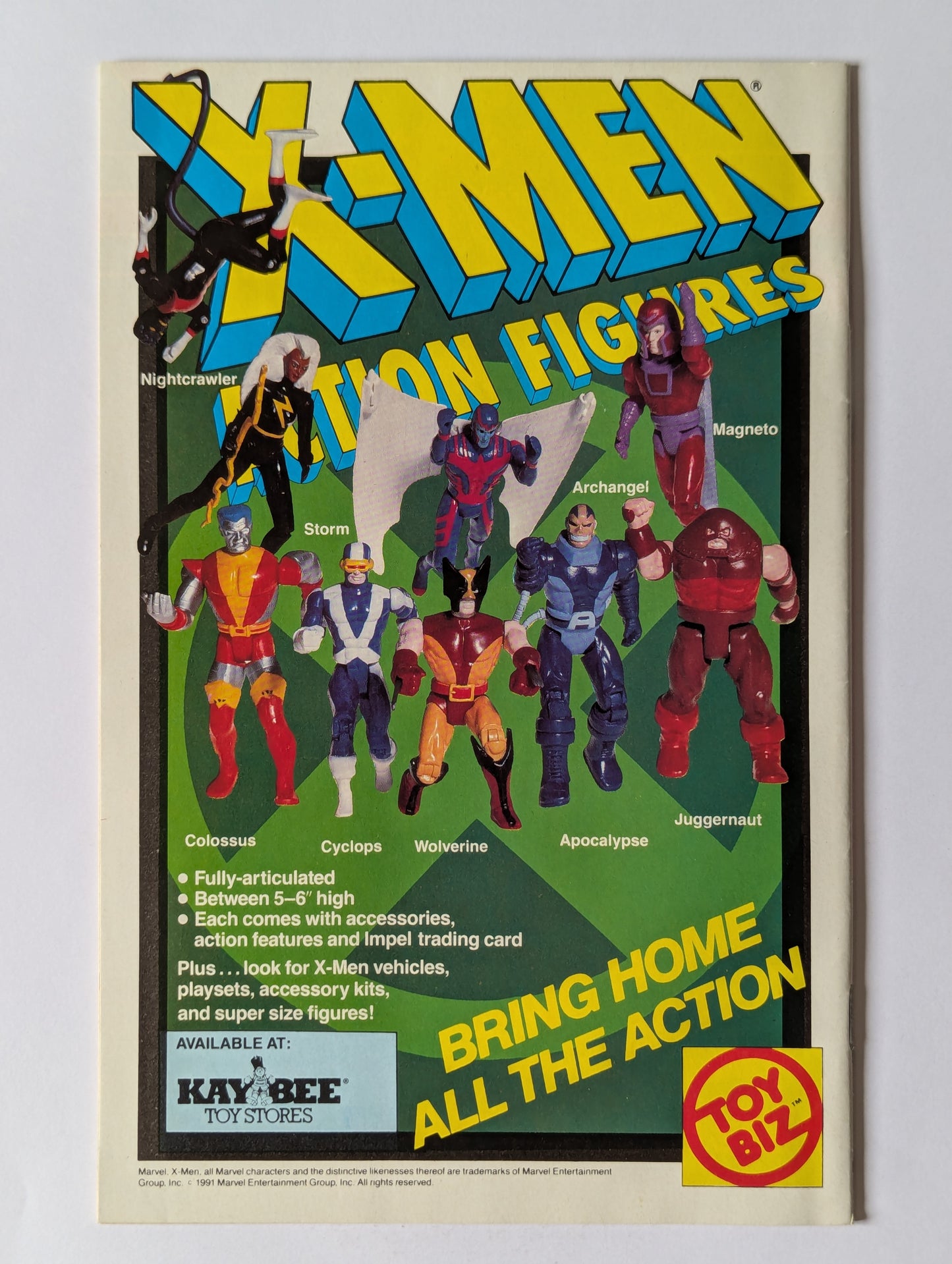 X-Men #1 (1991 Series) - Cover B