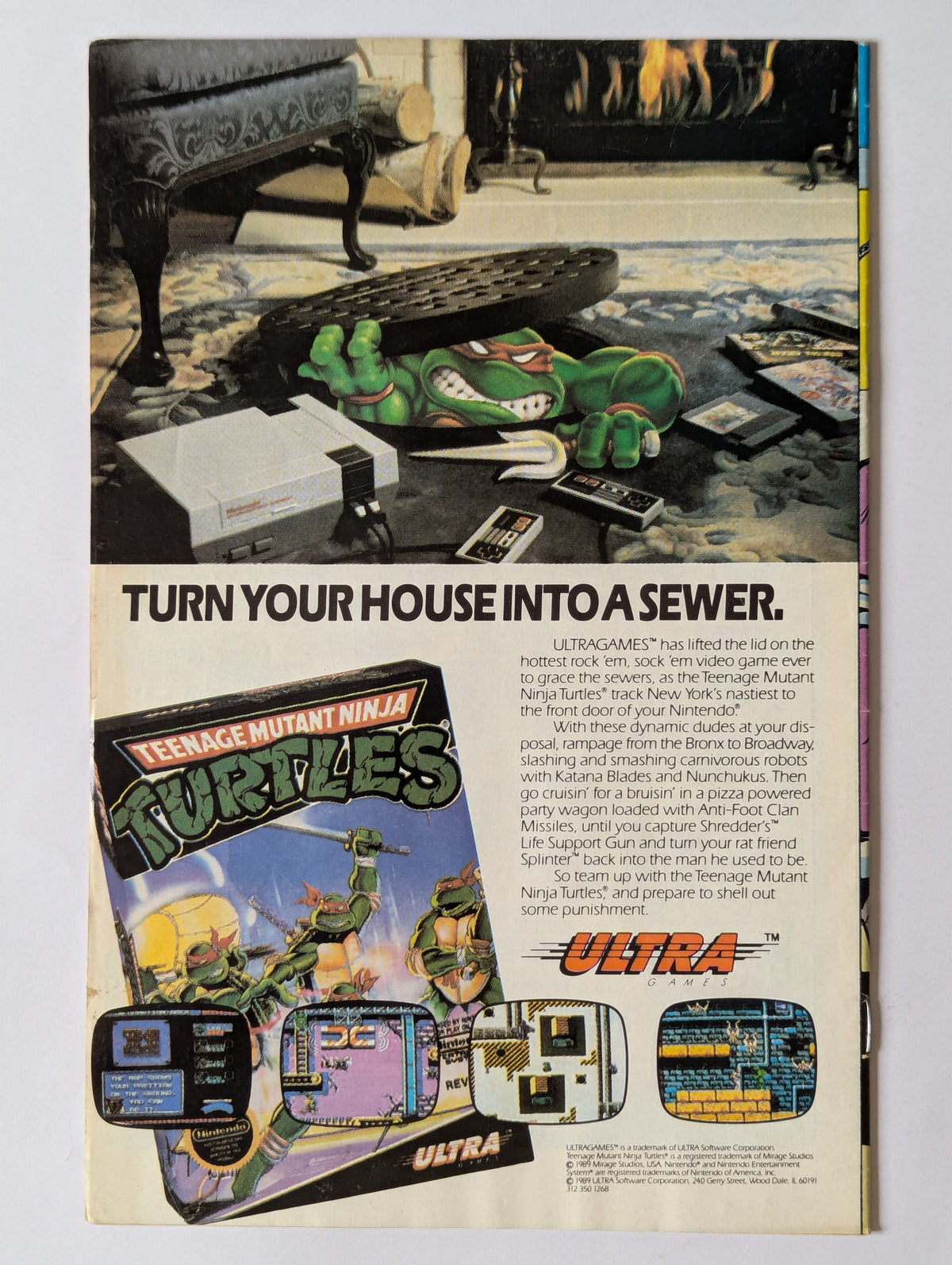 Teenage Mutants Ninja Turtles Adventures #4 (1989 Series)