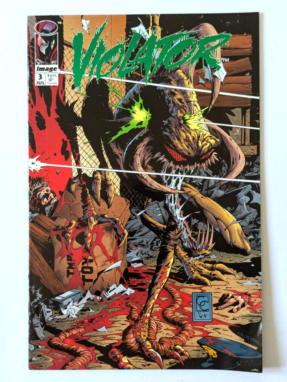 Violator #1-3 (1994 Limited Series) Complete Set