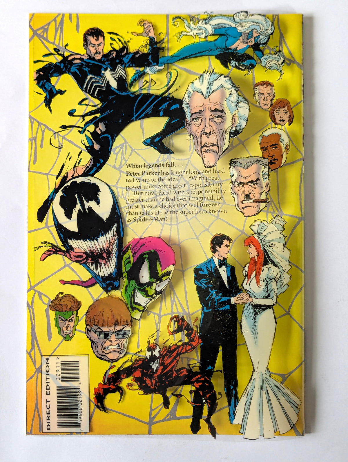 Spectacular Spider-Man #229 (1976 Series) - Acetate Cover