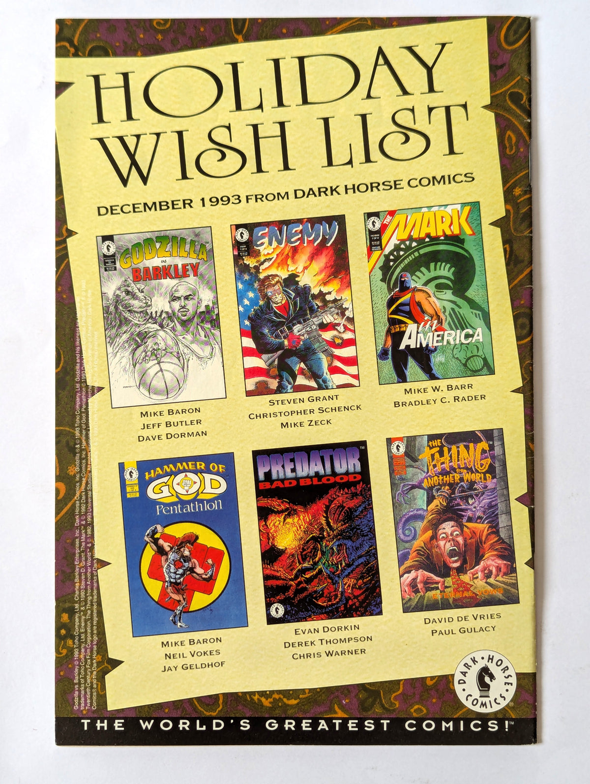 Dark Horse Presents #79 (1986 Series)