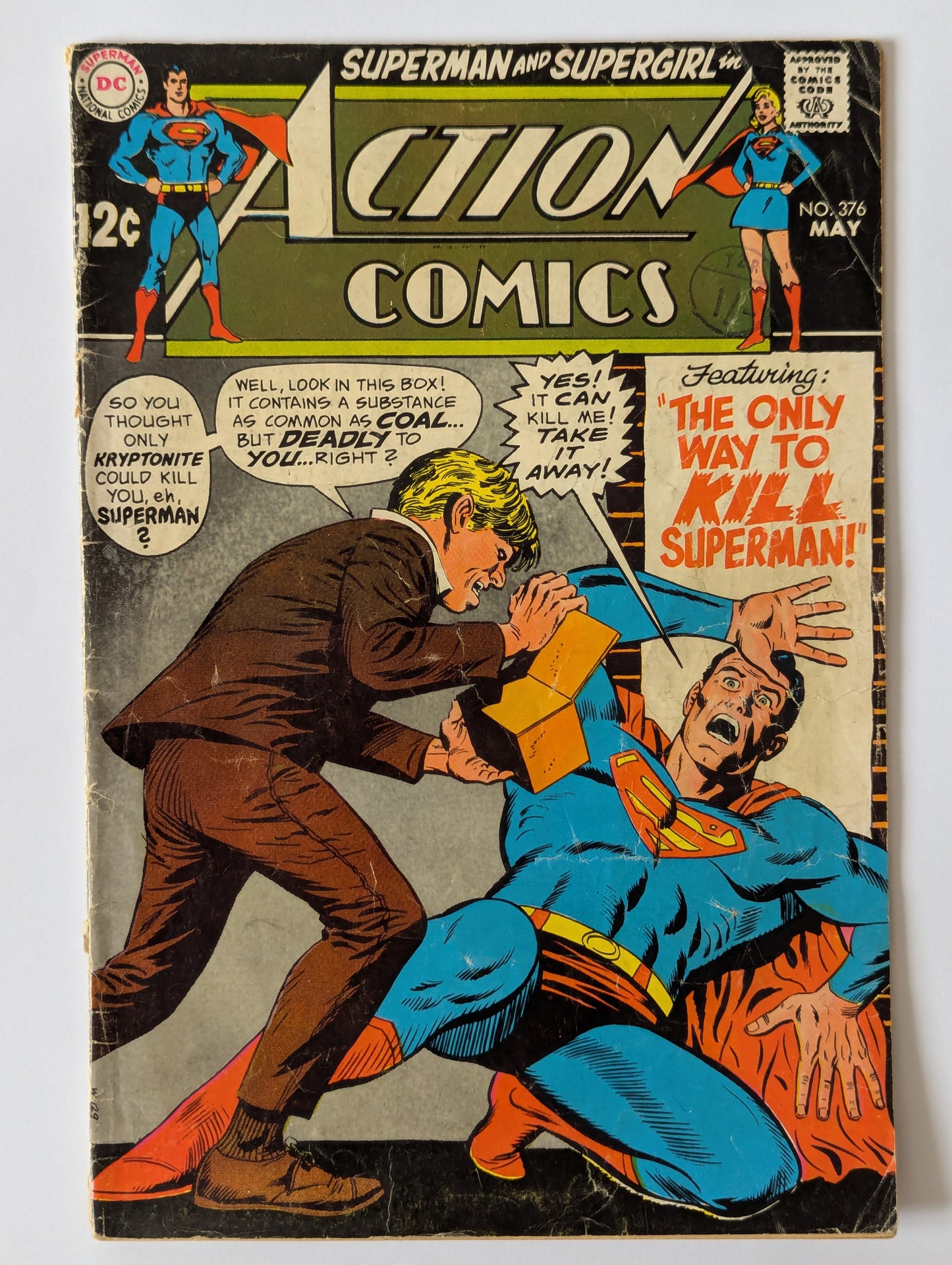 Action Comics #376 DC Comic Book