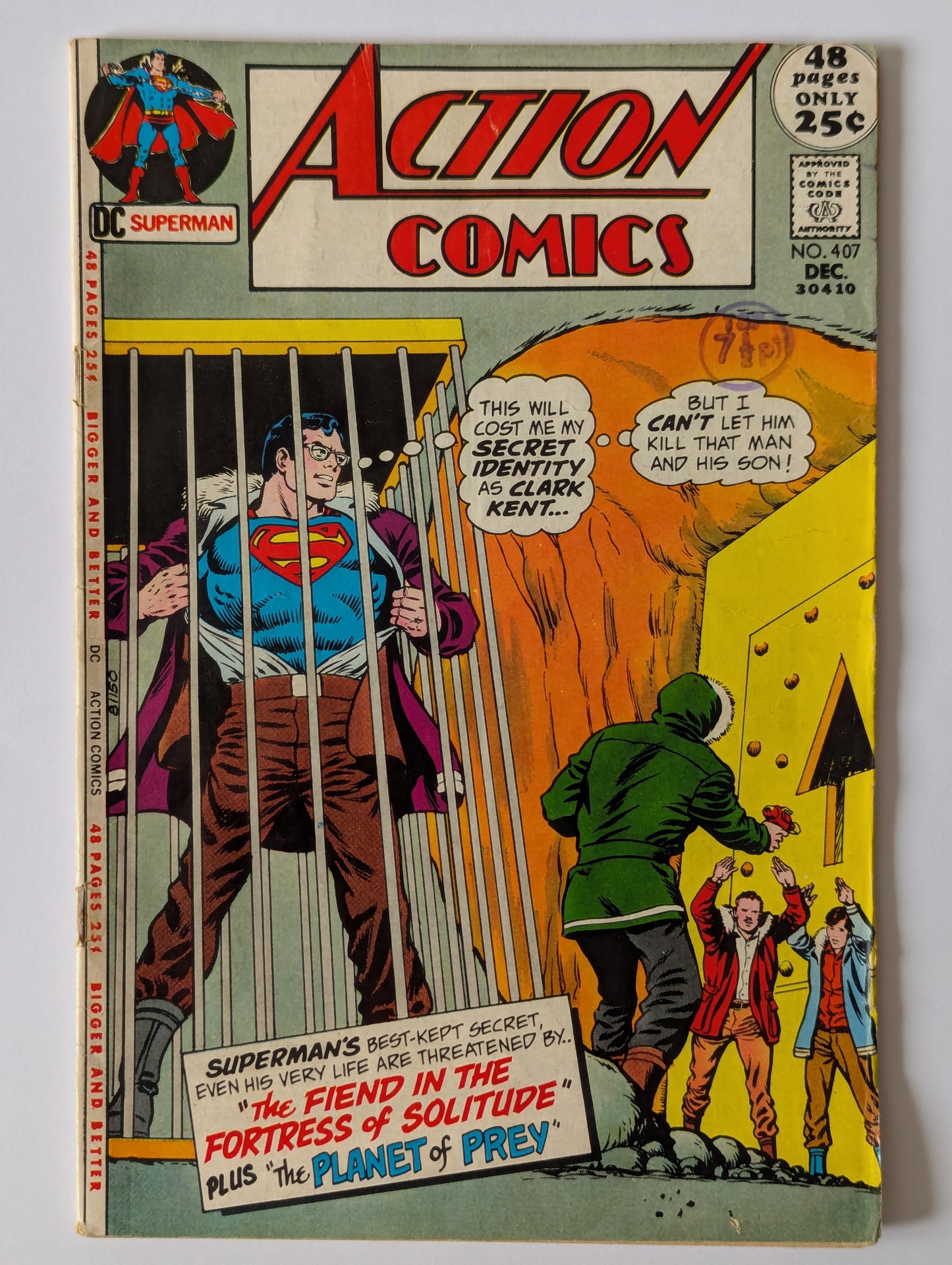 Action Comics #407 DC Comic Book