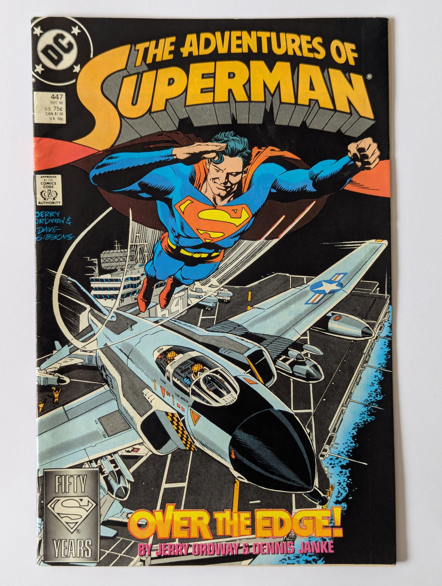 Adventures of Superman #447 DC Comic Book