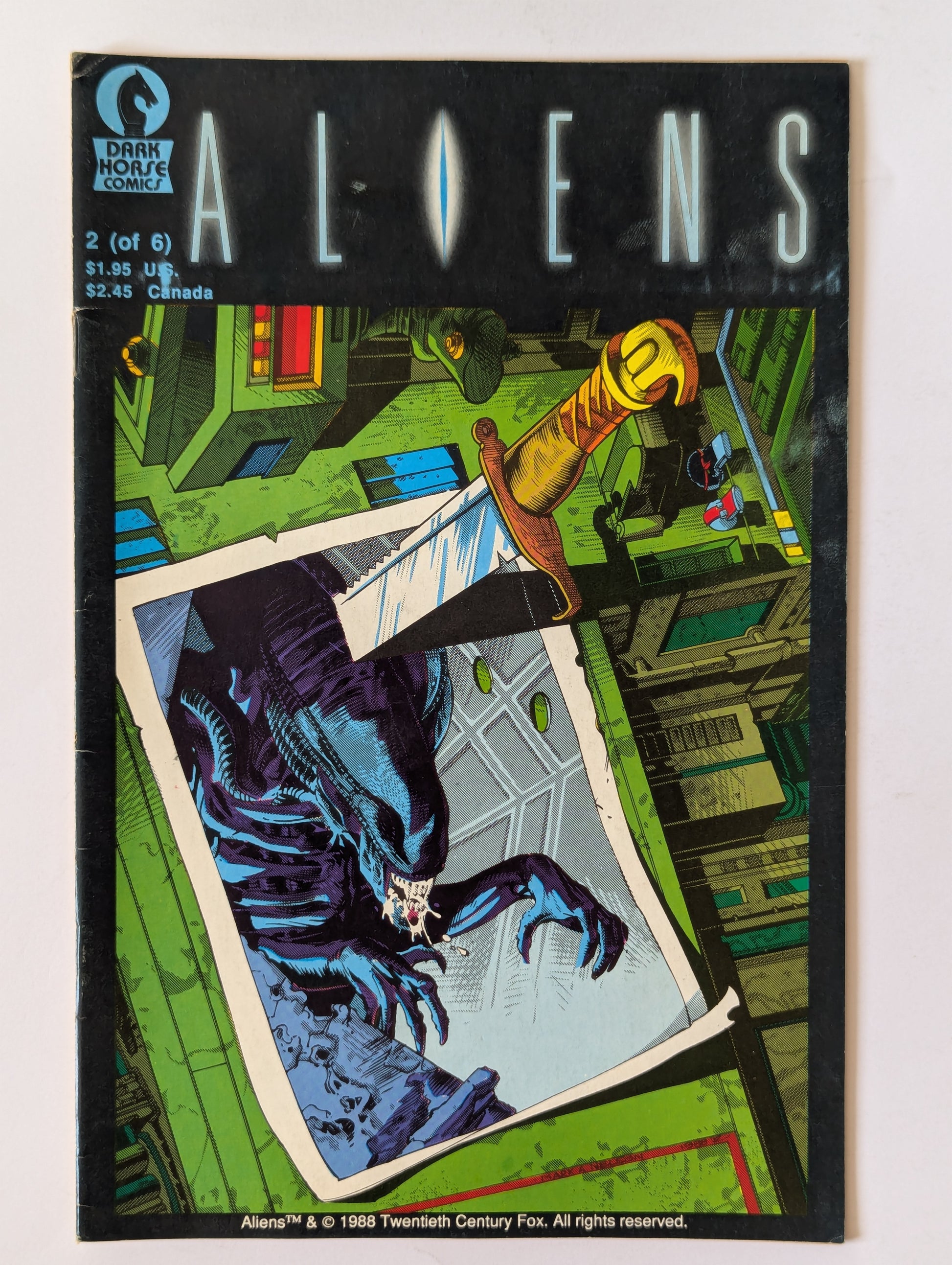 Aliens #2 Dark Horse Comic Book