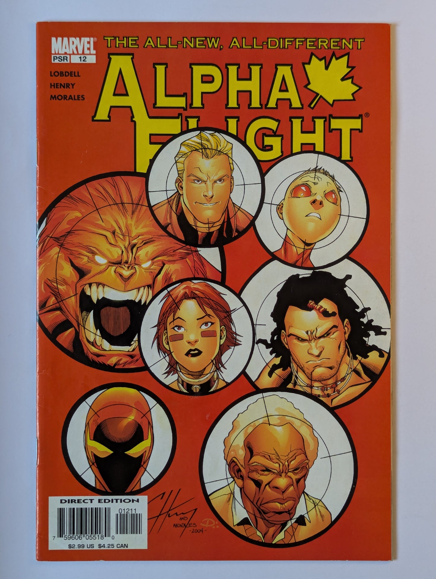 Alpha Flight #12 Marvel Comic Book