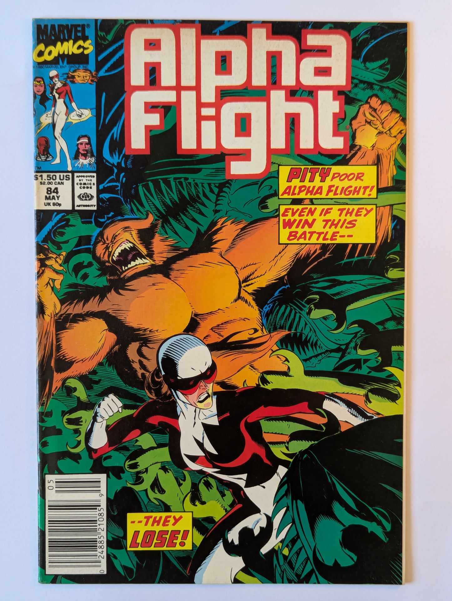 Alpha Flight #84 Marvel Comic Book