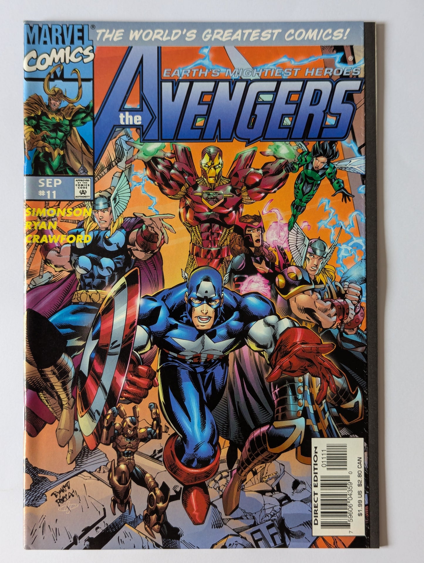 Avengers #11 Marvel Comic Book