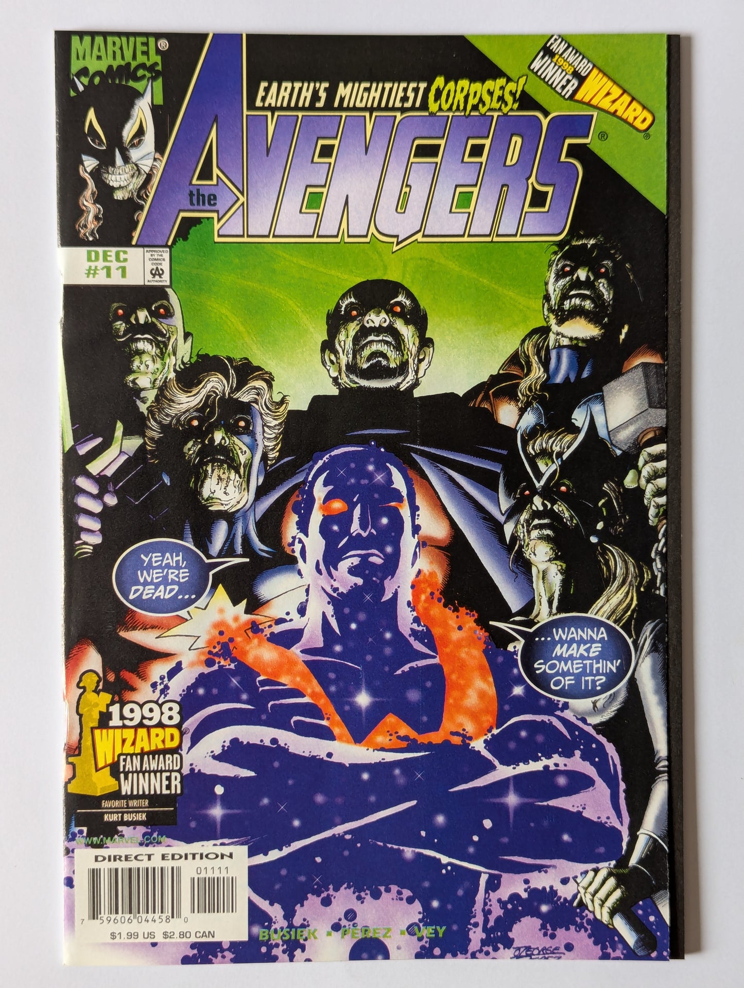 Avengers #11 Marvel Comic Book