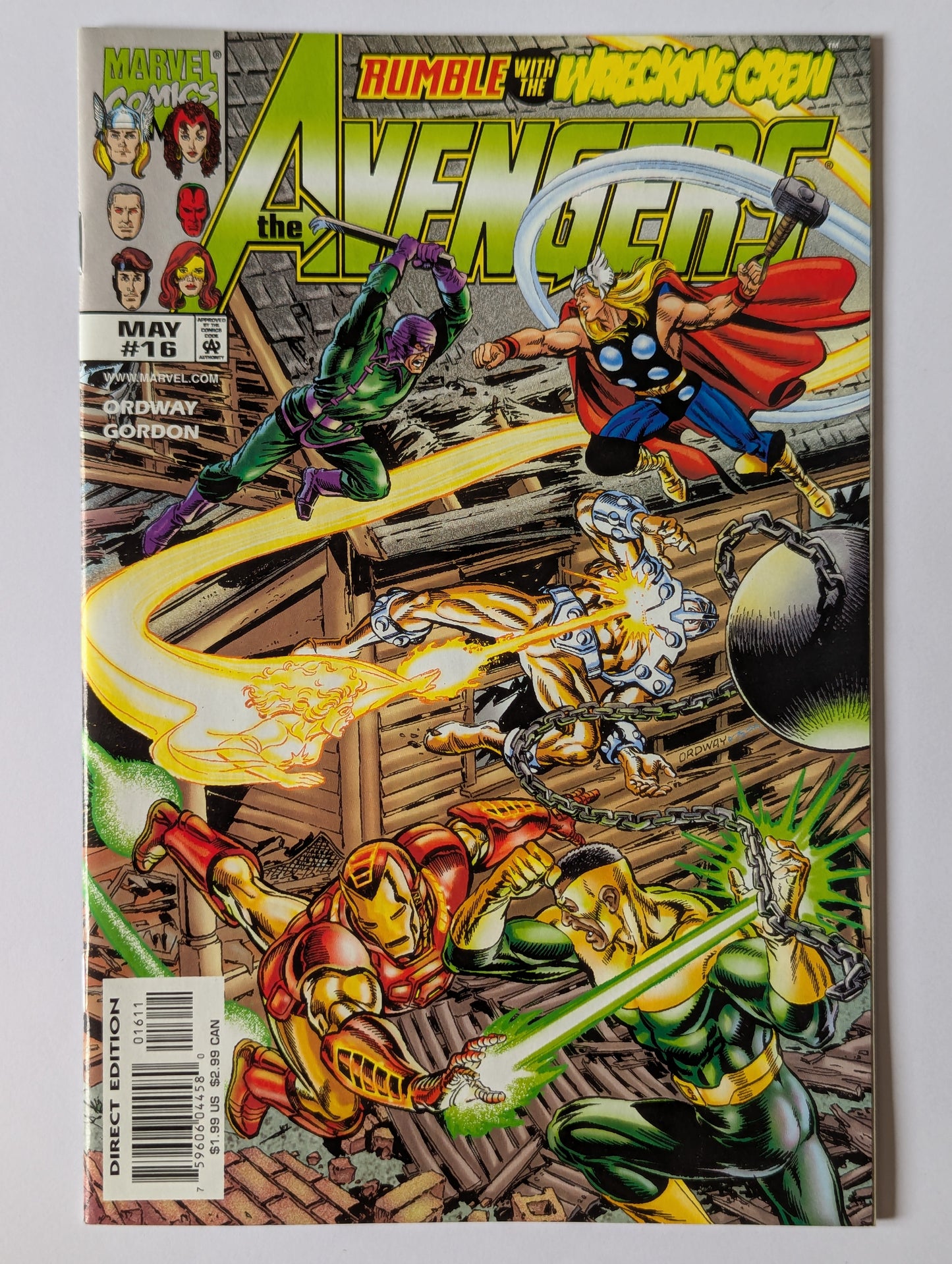 Avengers #16 Marvel Comic Book