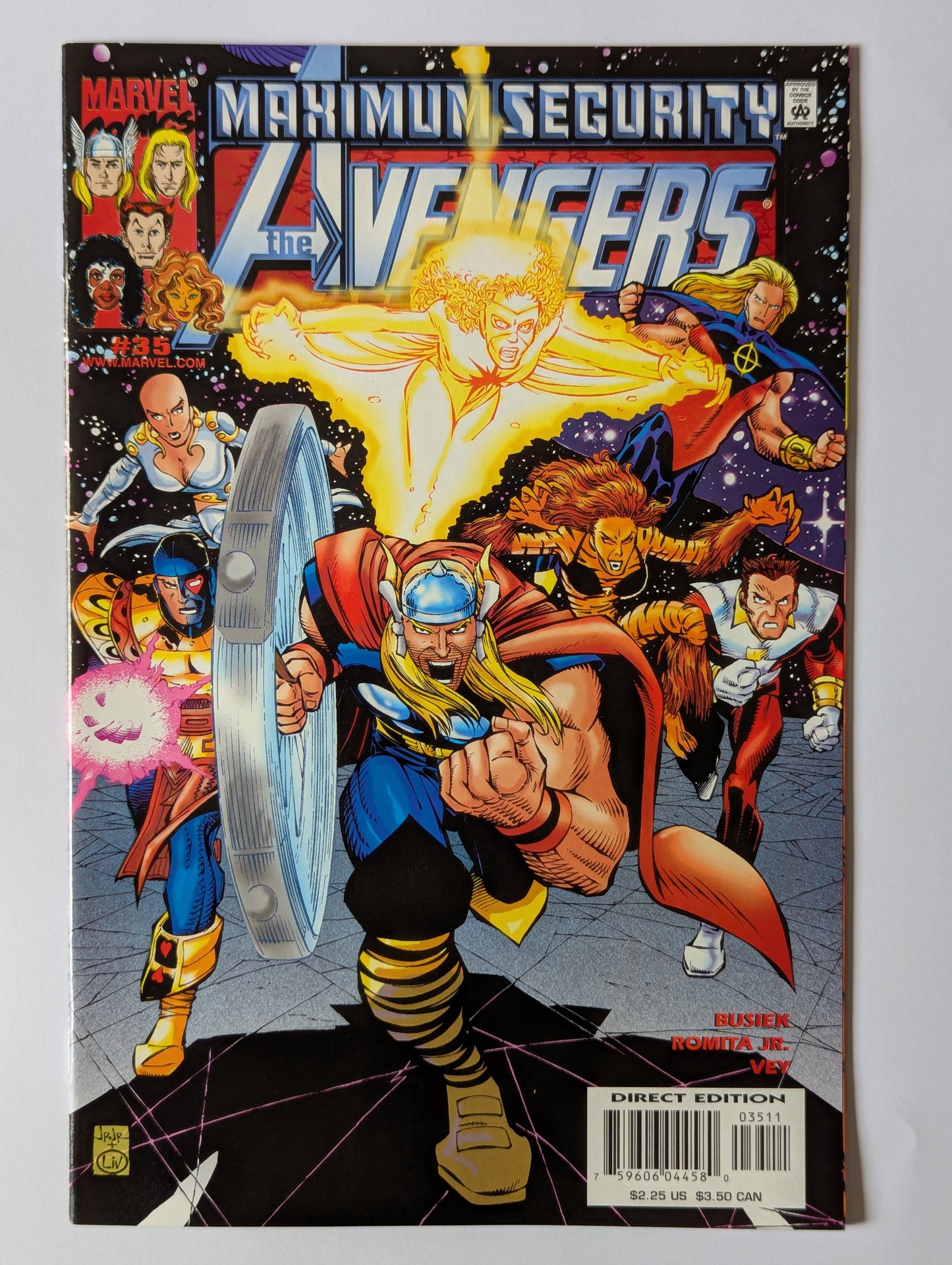 Avengers #35 Marvel Comic Book