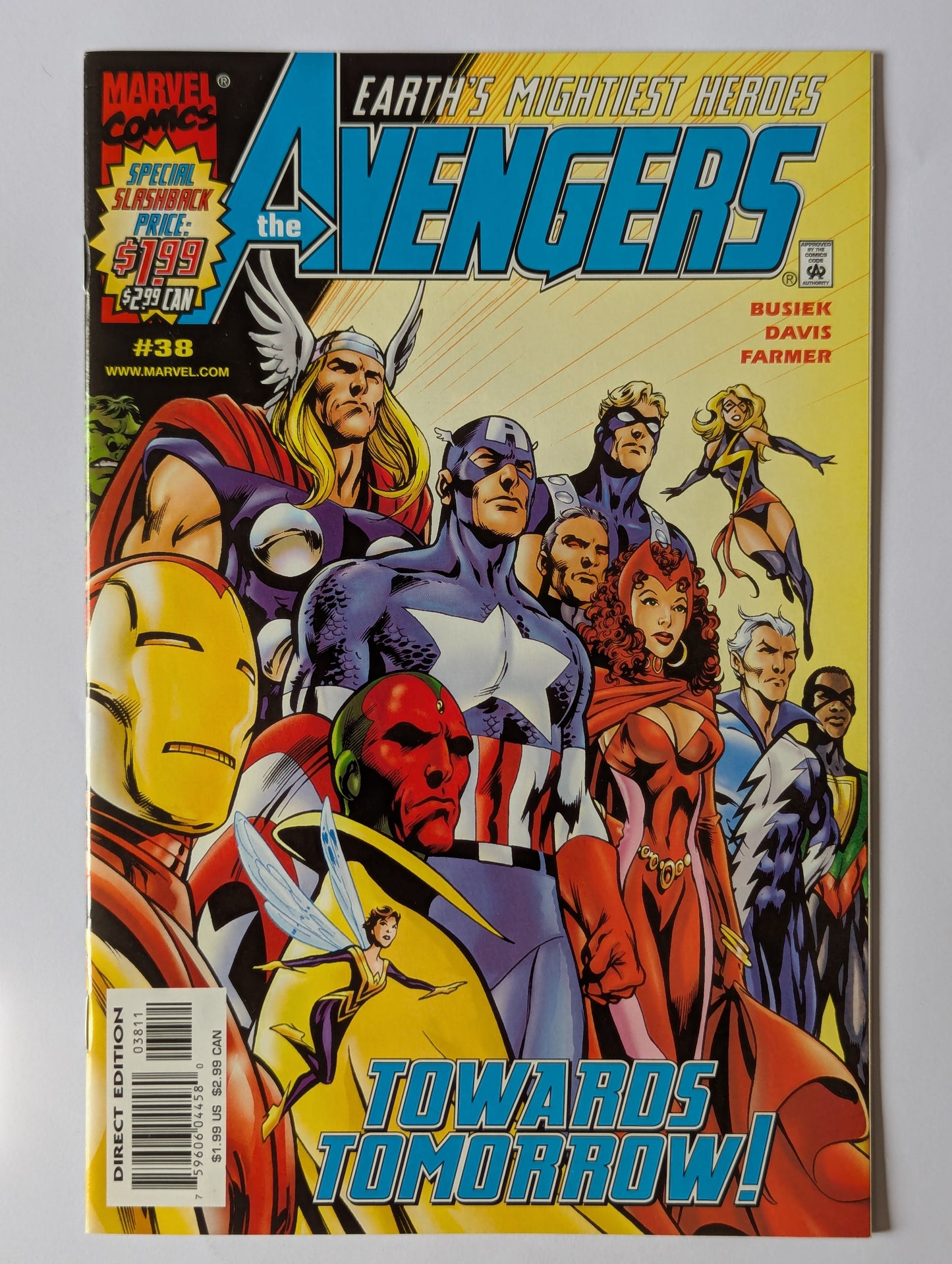 Avengers #38 Marvel Comic Book