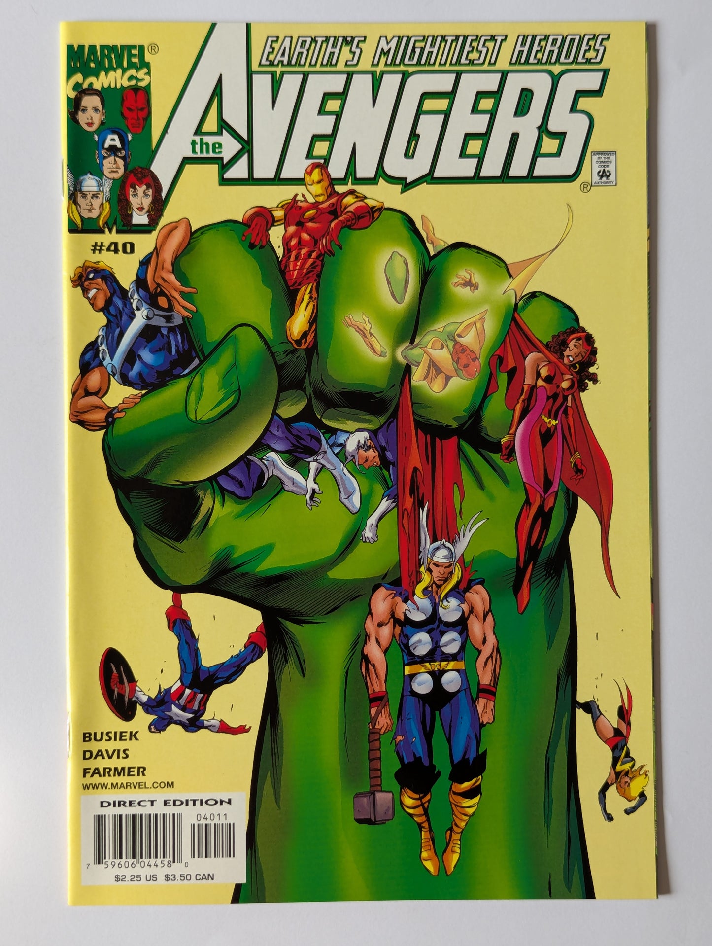 Avengers #40 Marvel Comic Book
