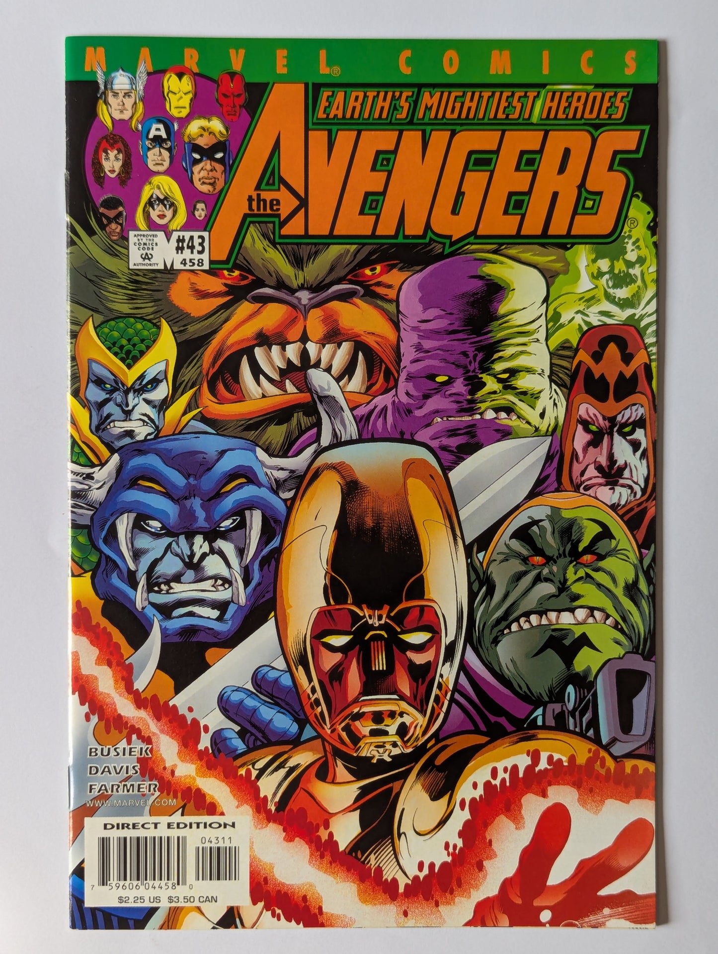 Avengers #43 Marvel Comic Book