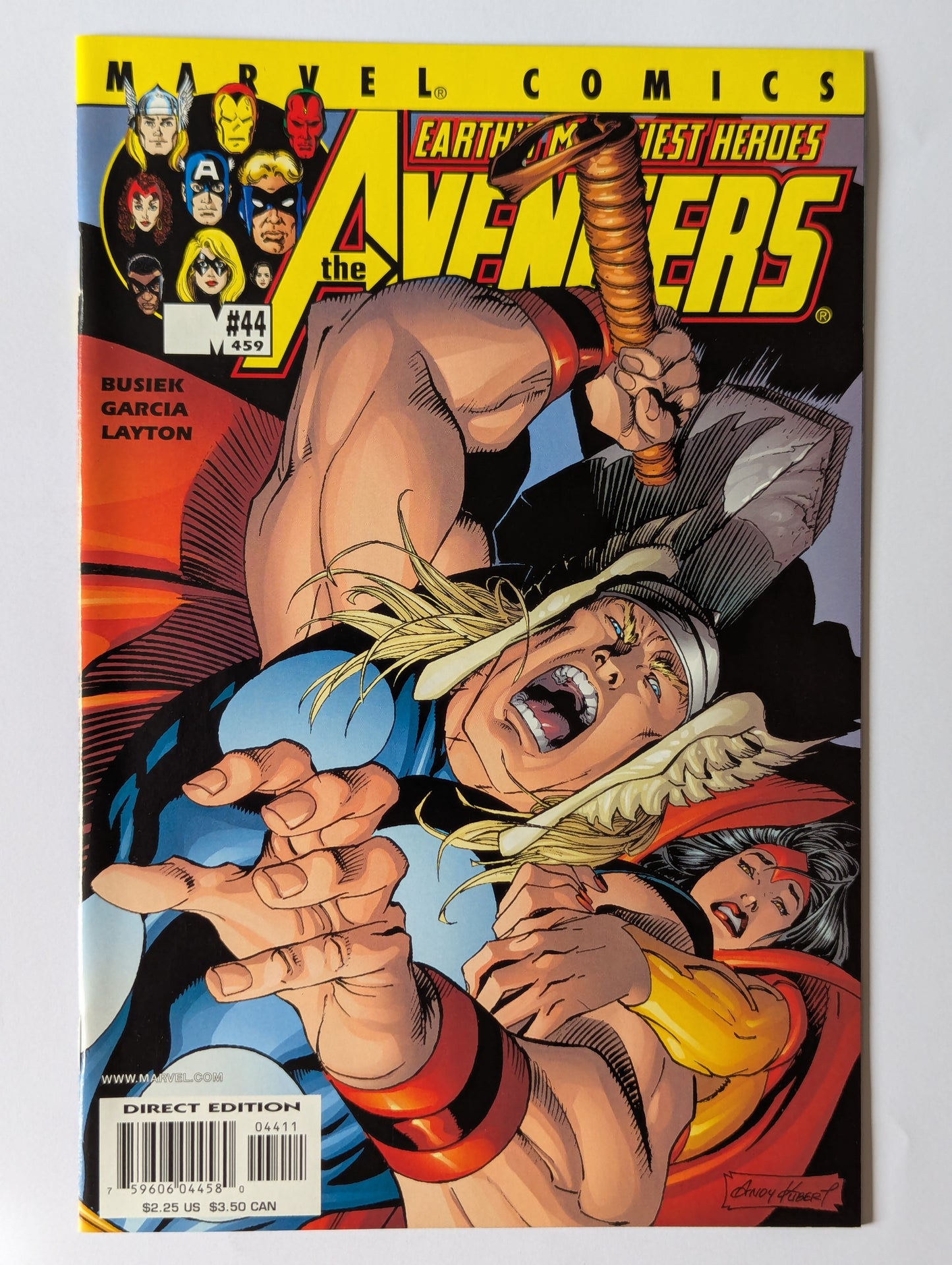 Avengers #44 Marvel Comic Book