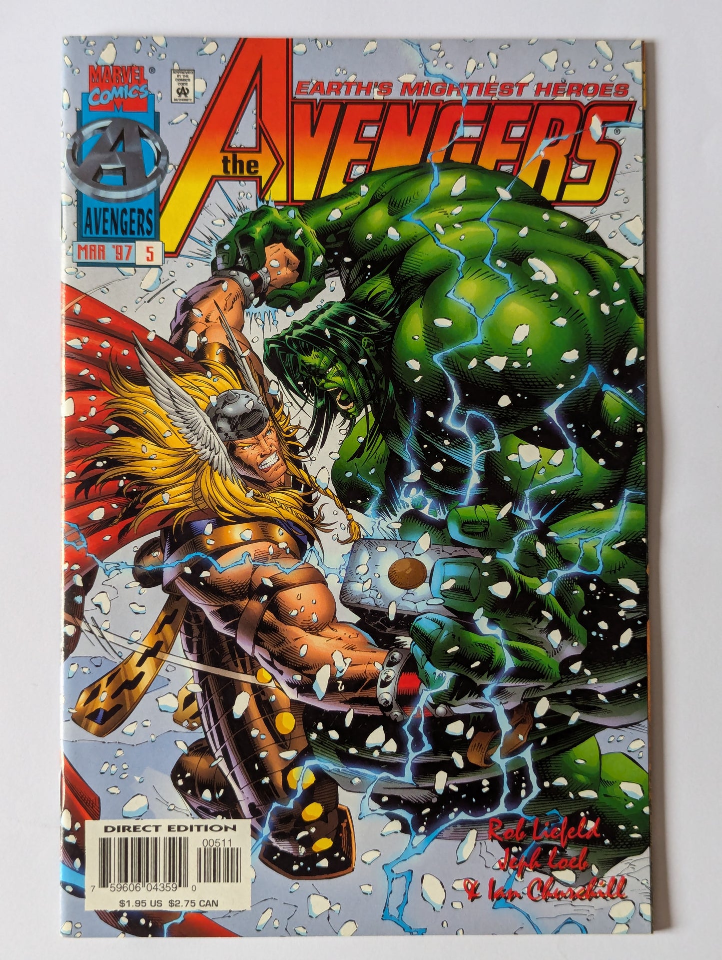 Avengers #5 Marvel Comic Book