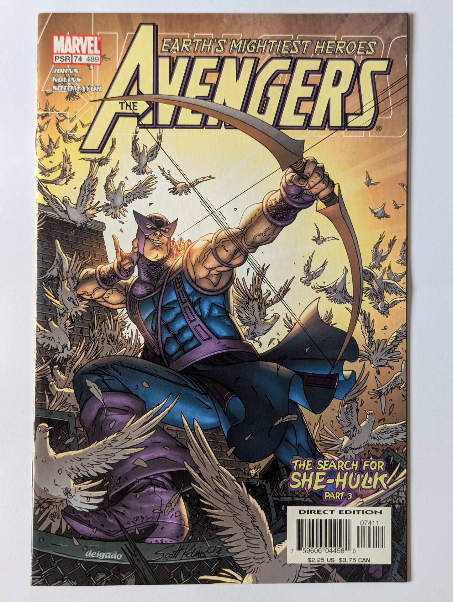 Avengers #74 Marvel Comic Book