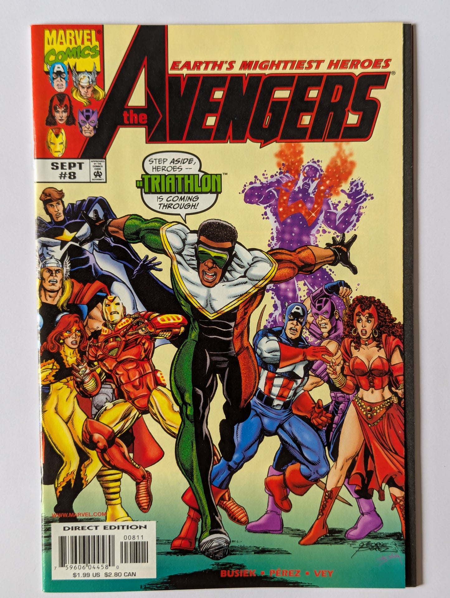 Avengers #8 Marvel Comic Book