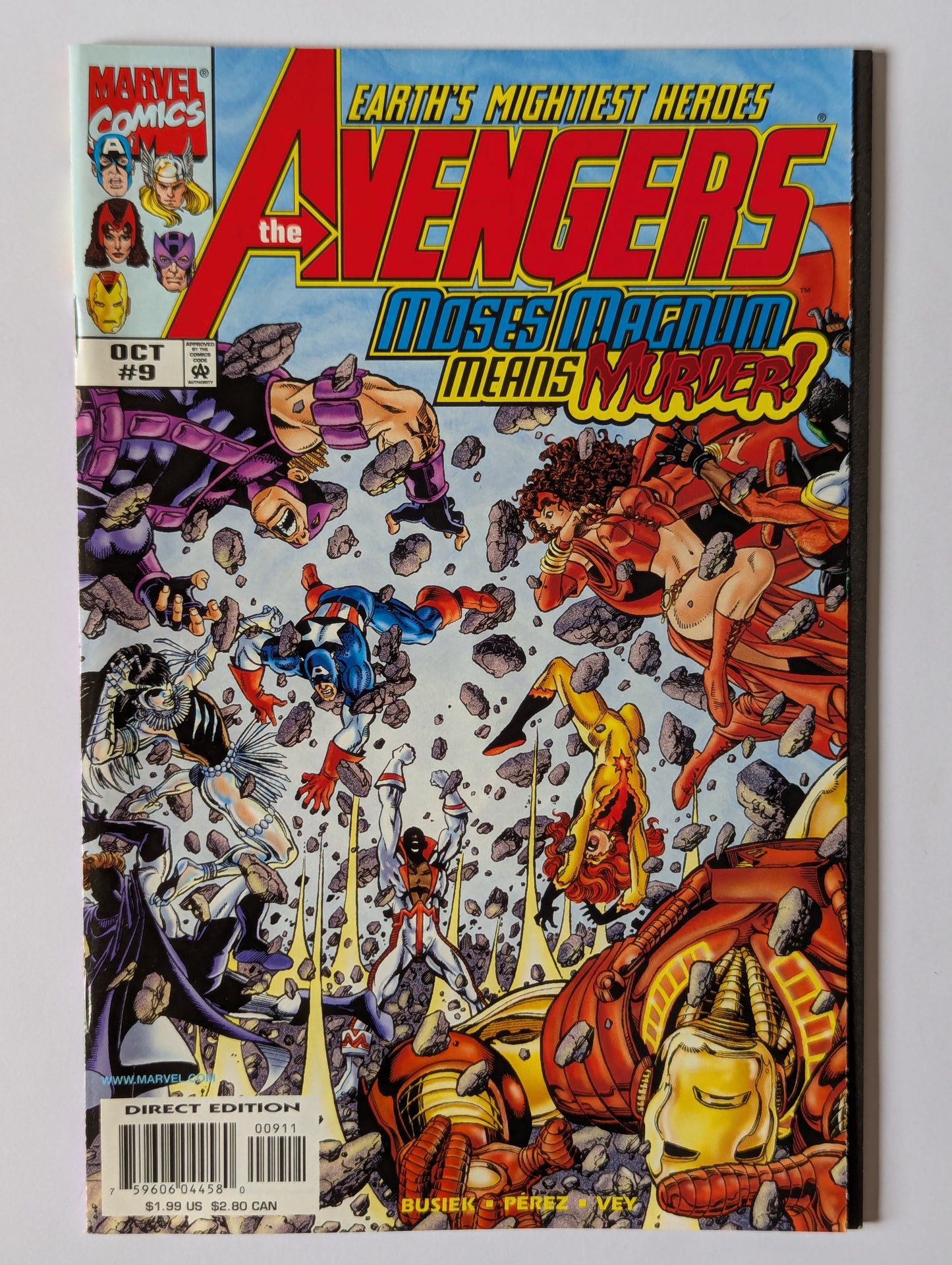 Avengers #9 Marvel Comic Book