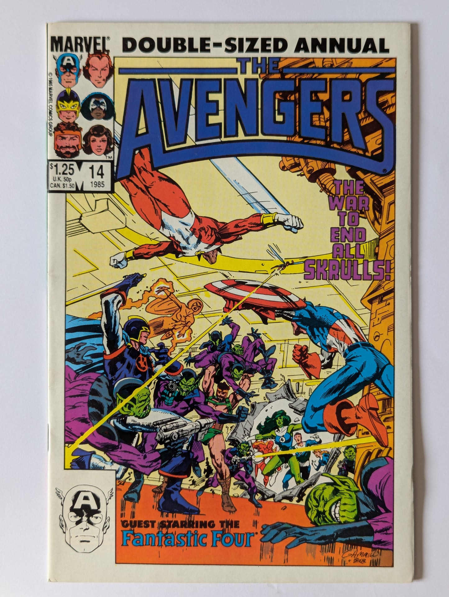 Avengers Annual #14 Marvel Comic Book