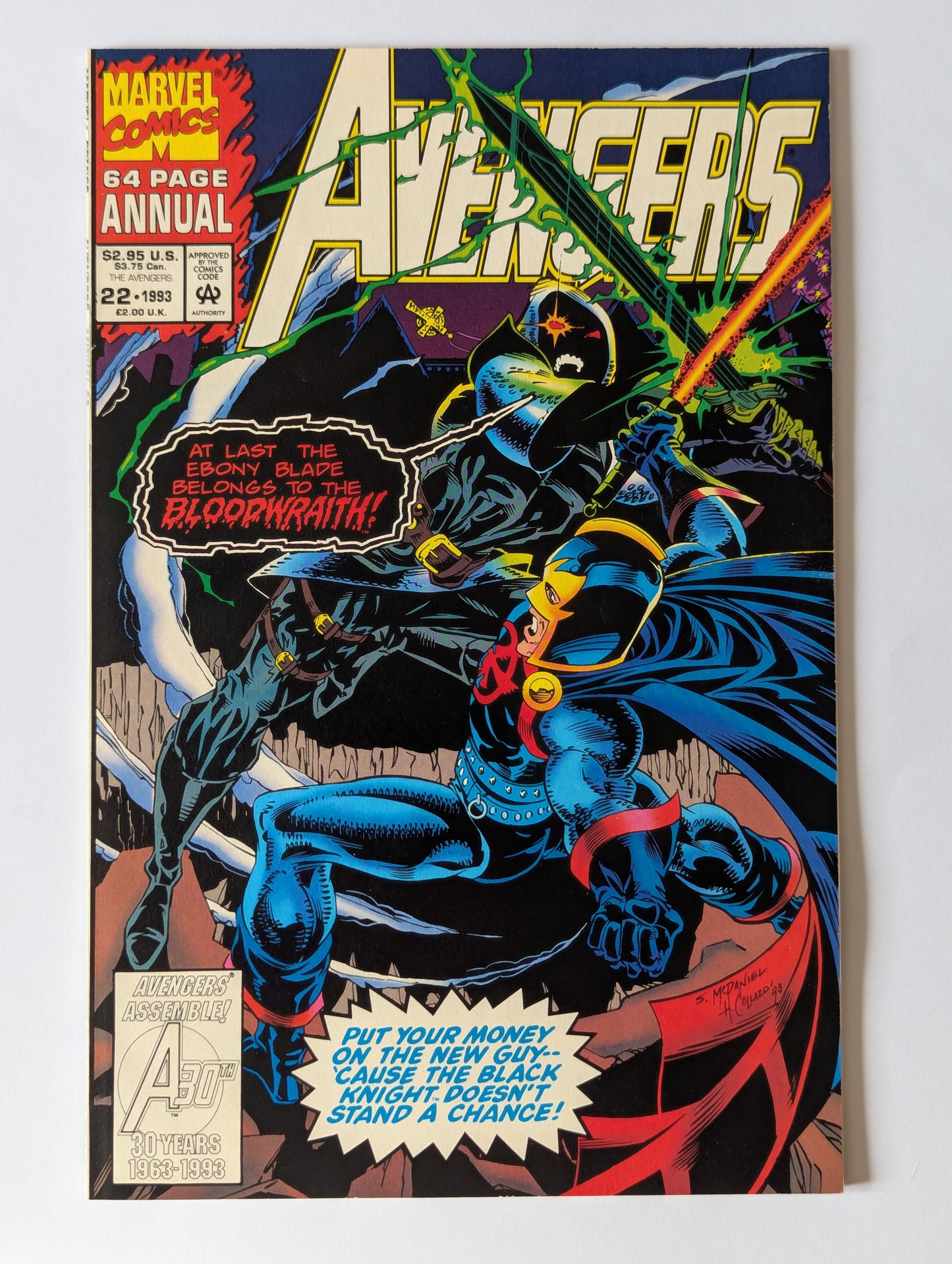 Avengers Annual #22 Marvel Comic Book