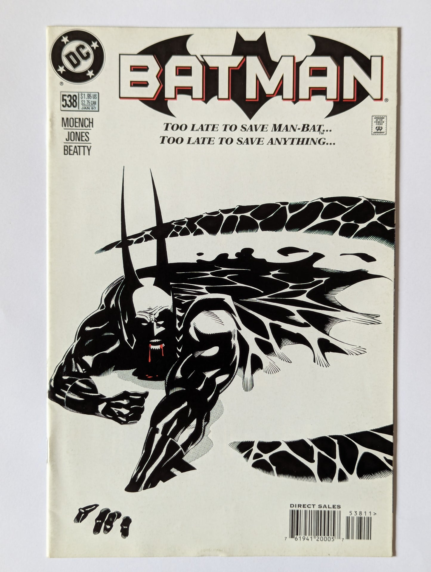 Batman #538 DC Comic Book