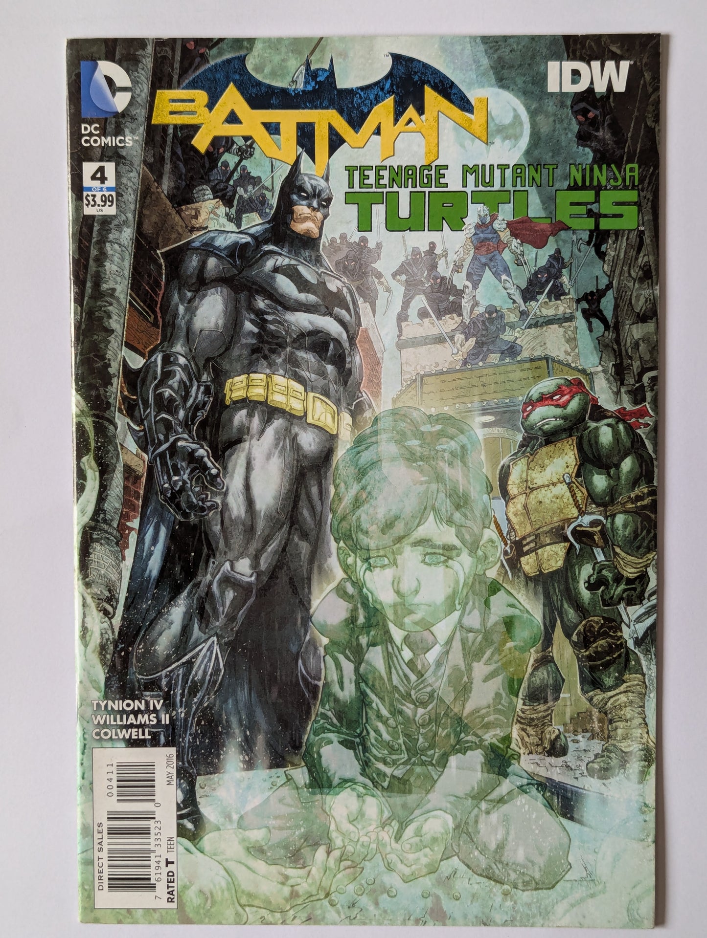 Batman Teenage Mutant Ninja Turtles #4 IDW Comic Book
