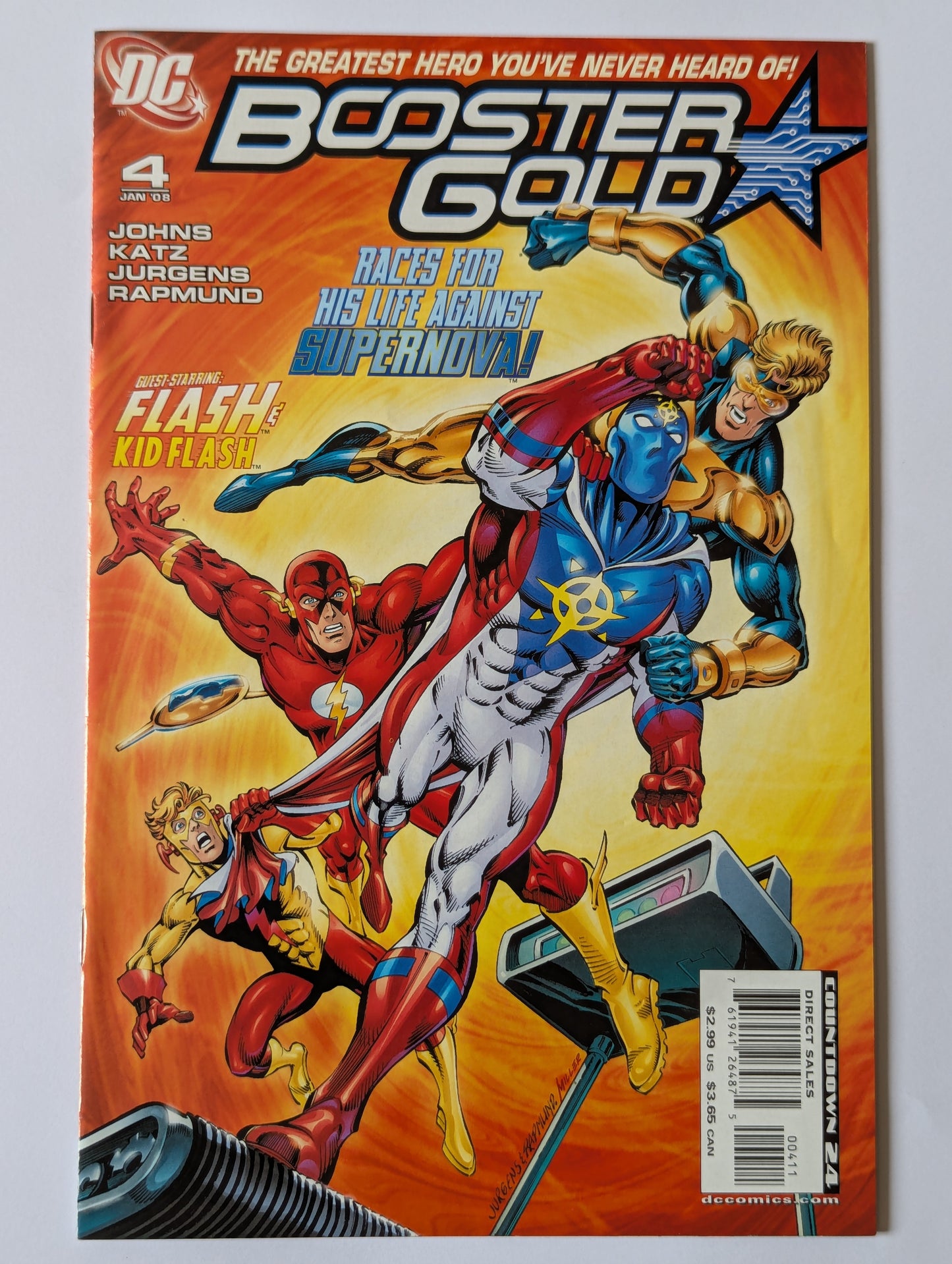 Booster Gold #4 DC Comic Book